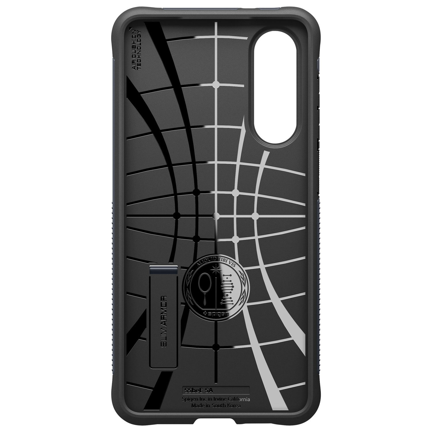 Spigen Slim Armor Fitted Hard Shell Case for Galaxy S25 Edge - Metal Slate