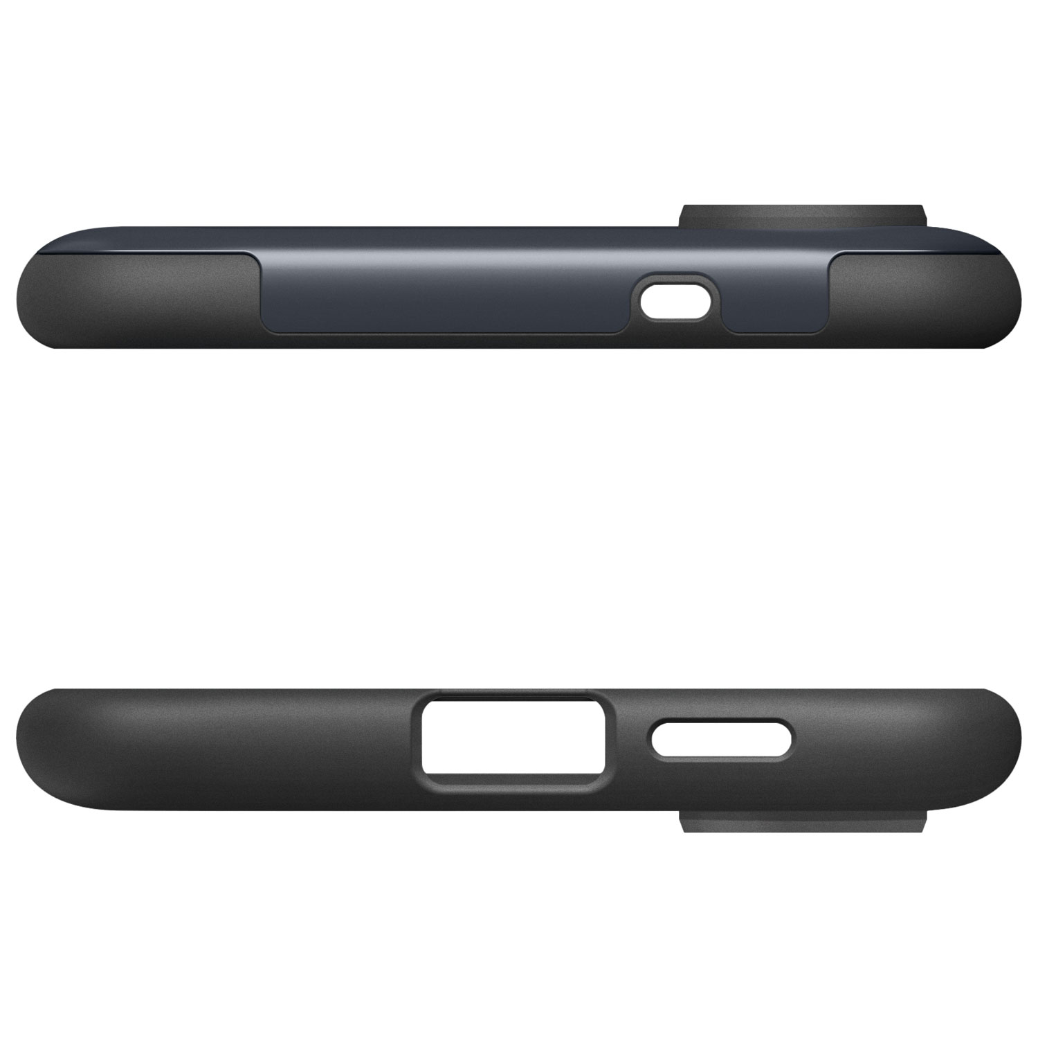 Spigen Slim Armor Fitted Hard Shell Case for Galaxy S25 Edge - Metal Slate