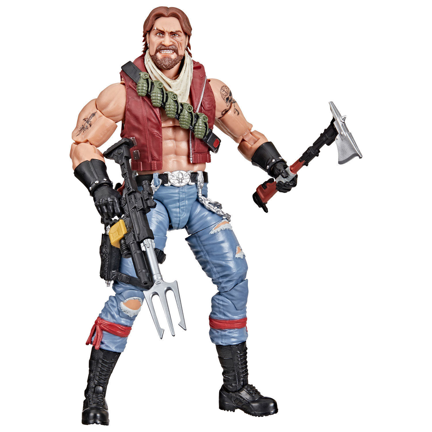 Hasbro G.I. Joe Classified - Figurine d'action de Dreadnok Monkeywrench