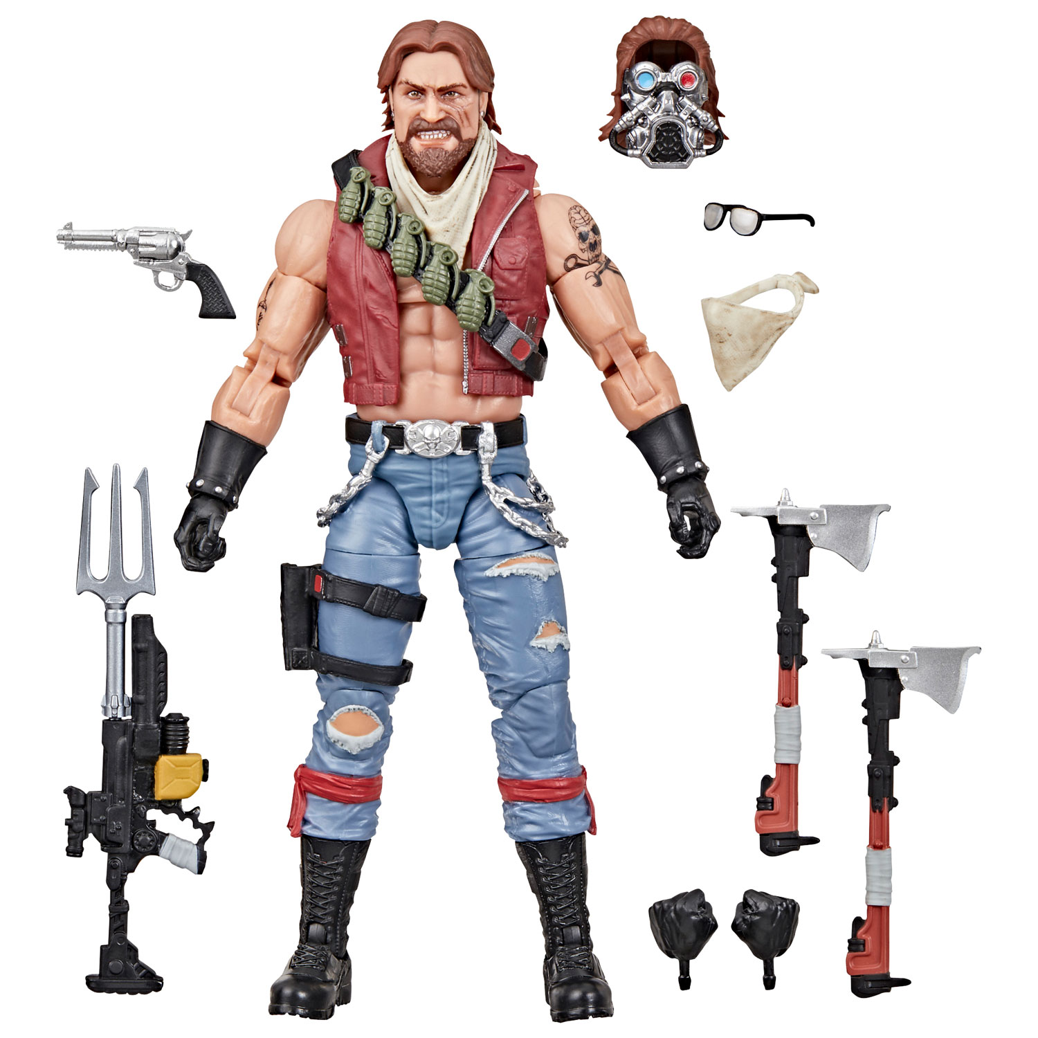 Hasbro G.I. Joe Classified - Figurine d'action de Dreadnok Monkeywrench