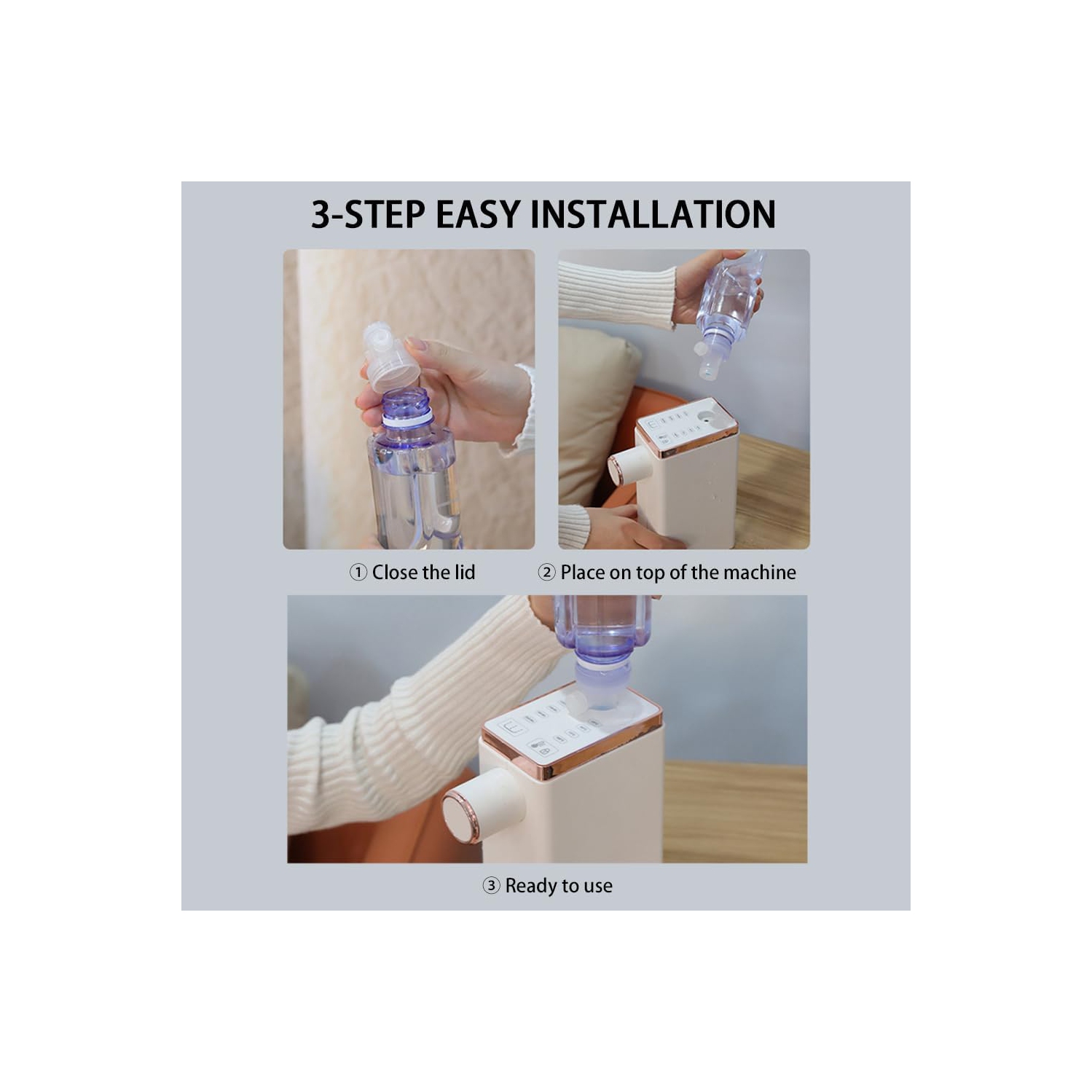 Distributeur d'eau chaude instantanée,Distributeur d'eau potable de bureau,Machine à eau chaude rapide,Bouilloire d'eau chaude pour les voyages au