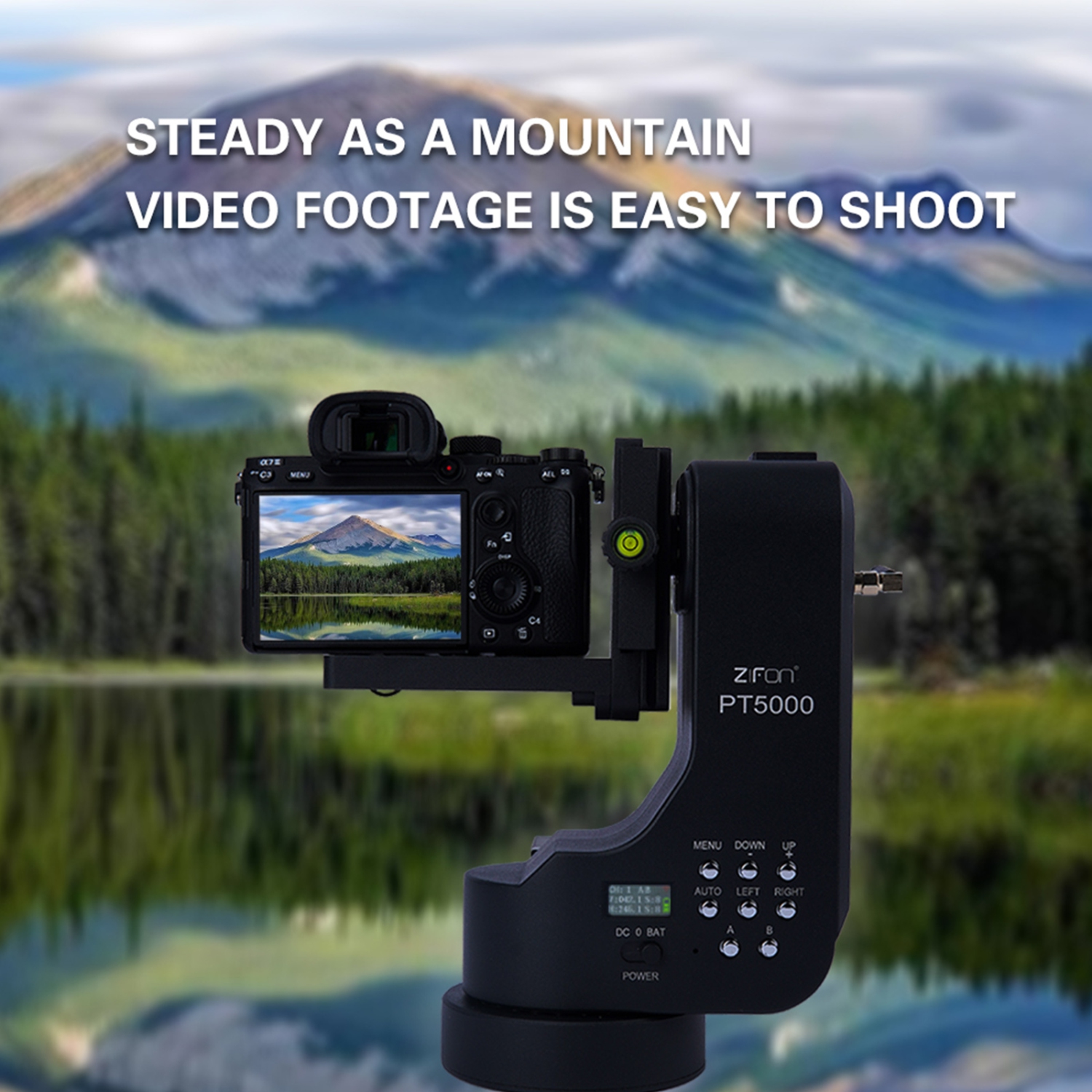 PT-5000 Camera Remote Control Electric Cloud Platform Micro Slr Mobile Phone