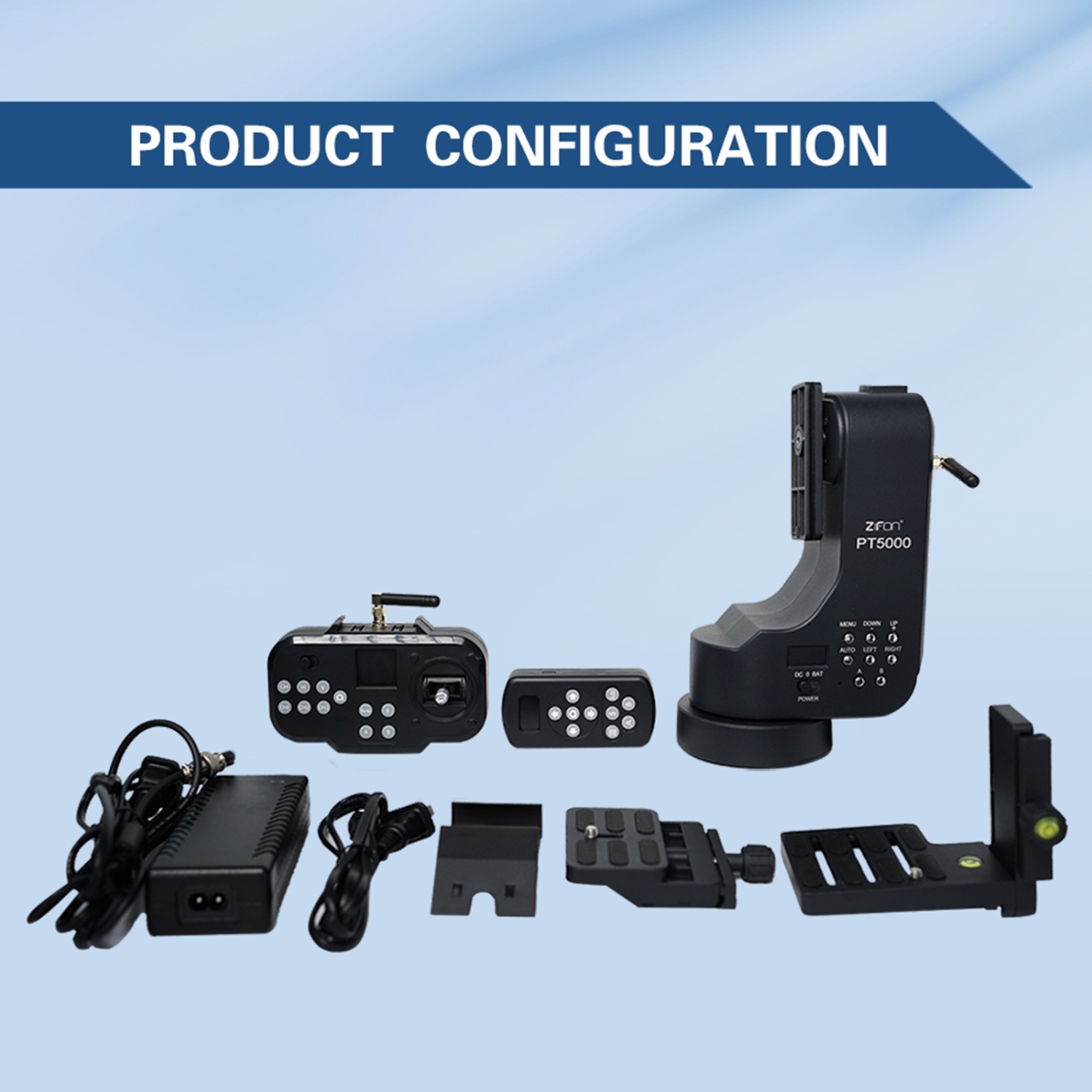 PT-5000 Camera Remote Control Electric Cloud Platform Micro Slr Mobile Phone