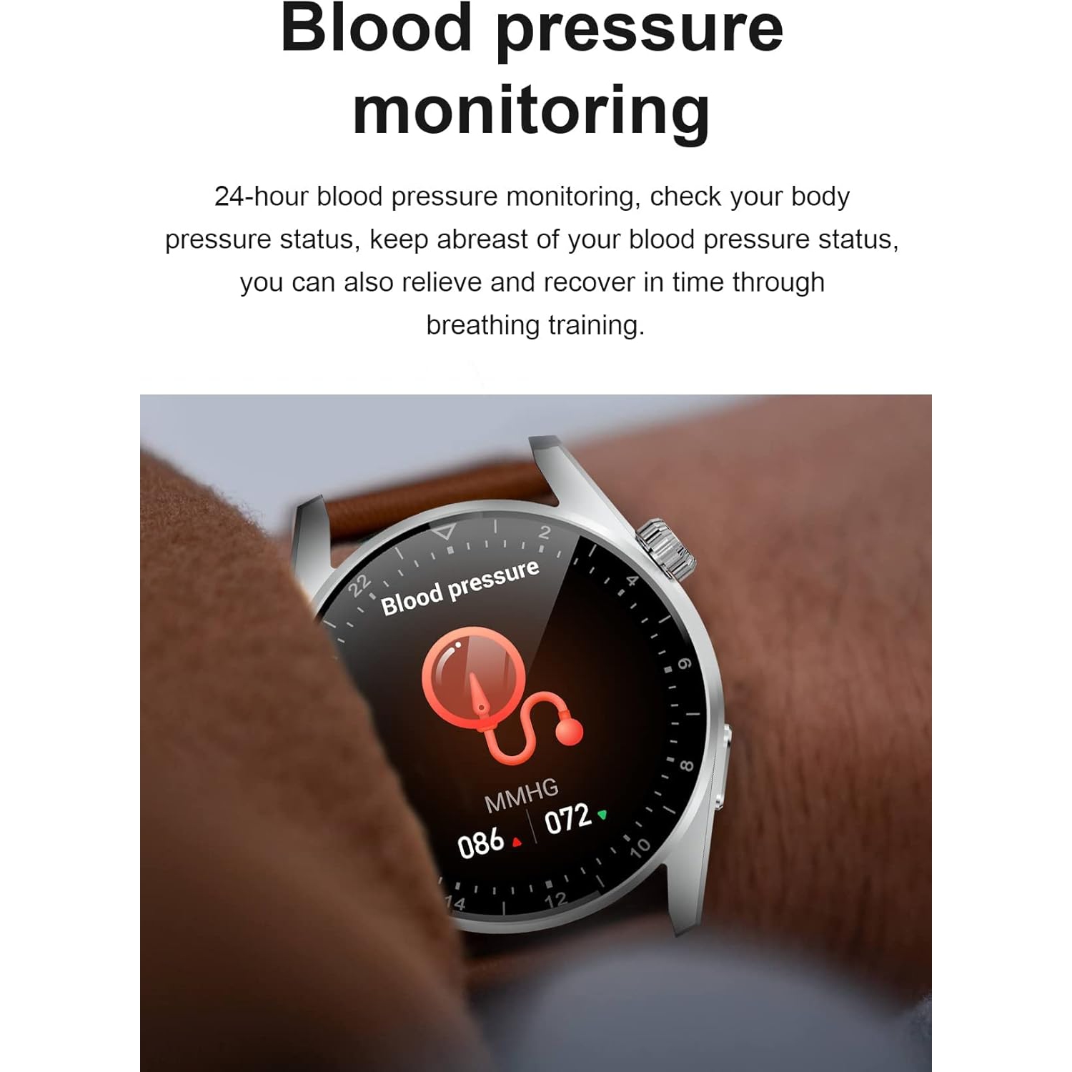 Smart Watch Fitness Tracker with Heart Rate Blood Pressure Sleep Monitor Pedometer Bluetooth Call IP68 Waterproof Activity Tracker