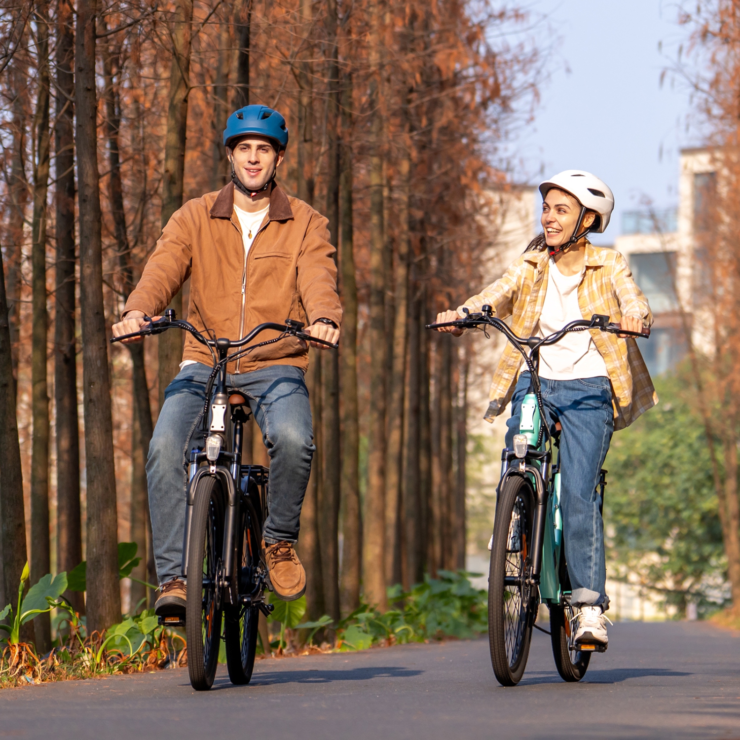 5TH WHEEL Electric Bike for Adult with 350W Motor, 26" EBike with 36V 10.4Ah Removable Battery Ebike, Electric Bicycle with 7 Speed