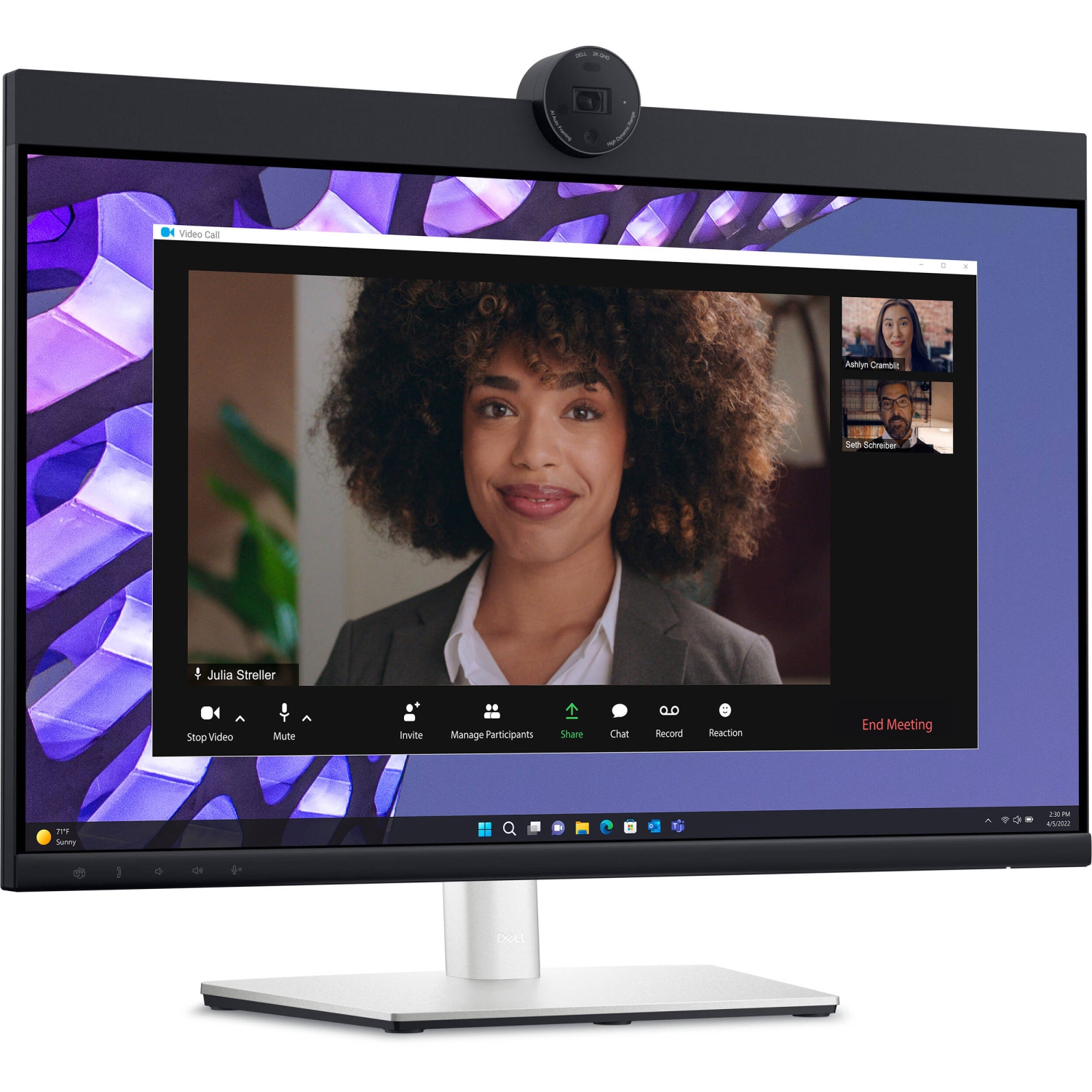 Refurbished(Excellent) - Dell P2424HEB 24 Video Conferencing Monitor - P2424HEB - Open Box - 1 Year Warranty