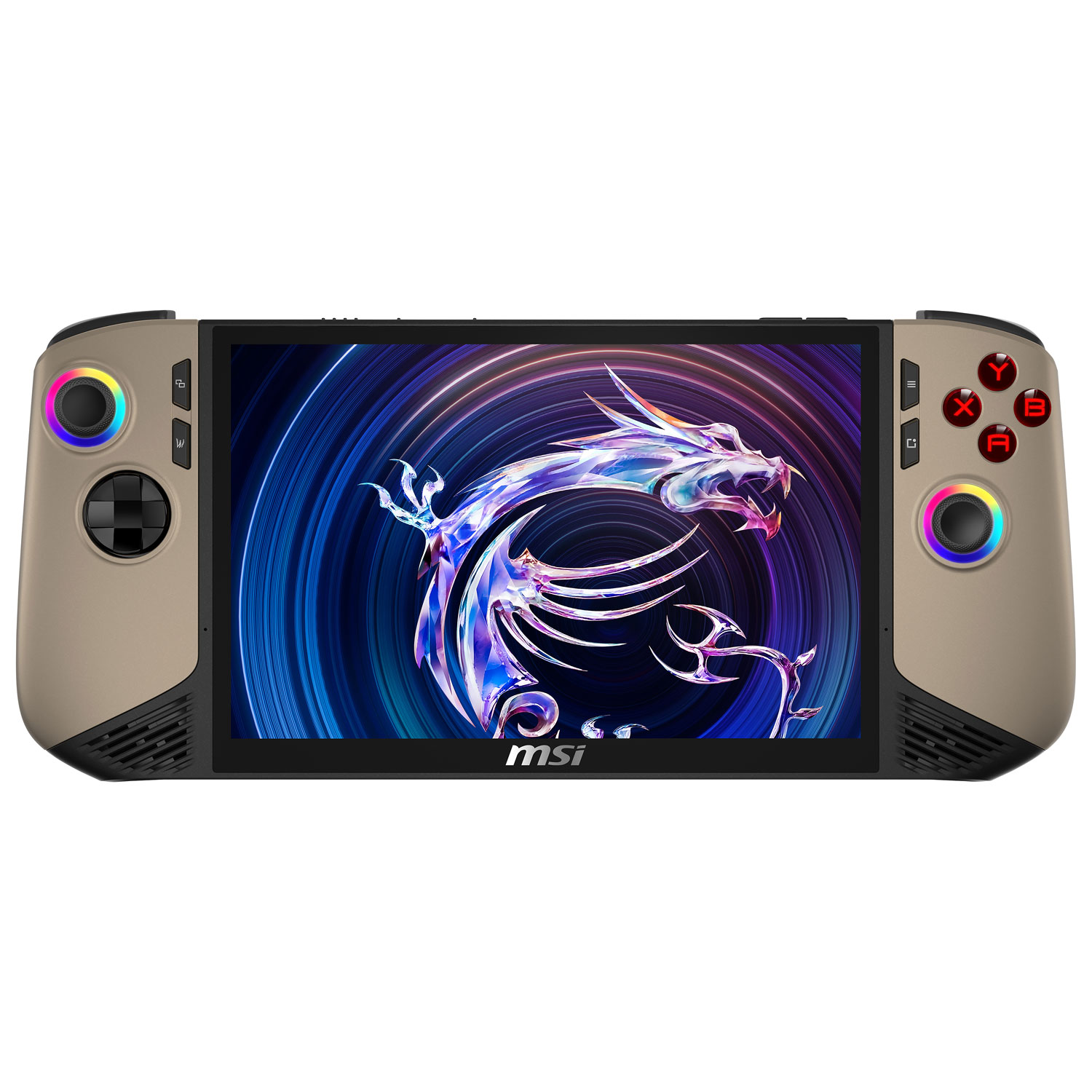 MSI Claw AI+ A2VM 8" Touchscreen Gaming Console - Sandstorm (Intel Core Ultra 7-258V/32GB RAM/1TB SSD/Win 11)