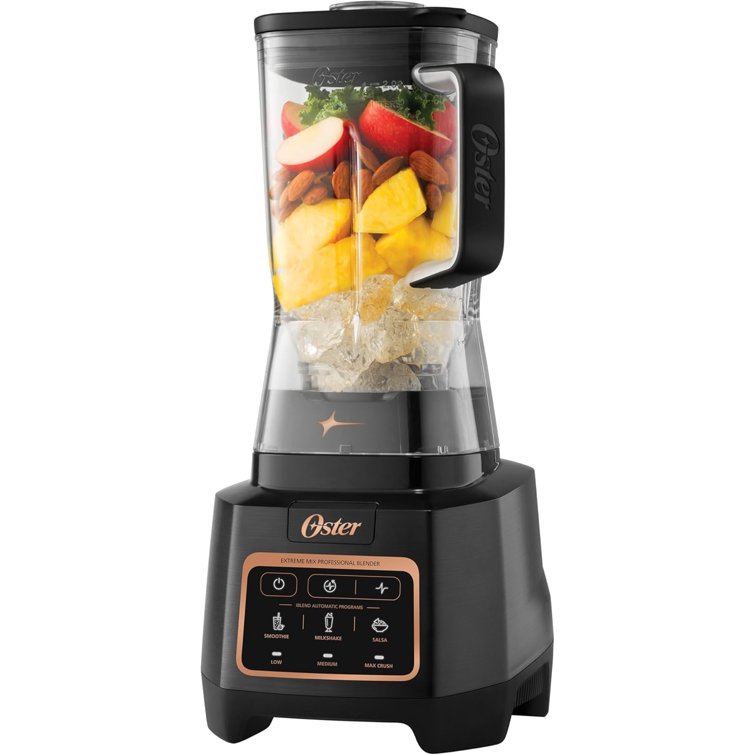 Oster Extreme Mix 1500 Watt High-Speed Blender with 10-Point Blade, 8-Cup Capacity & Auto Programs