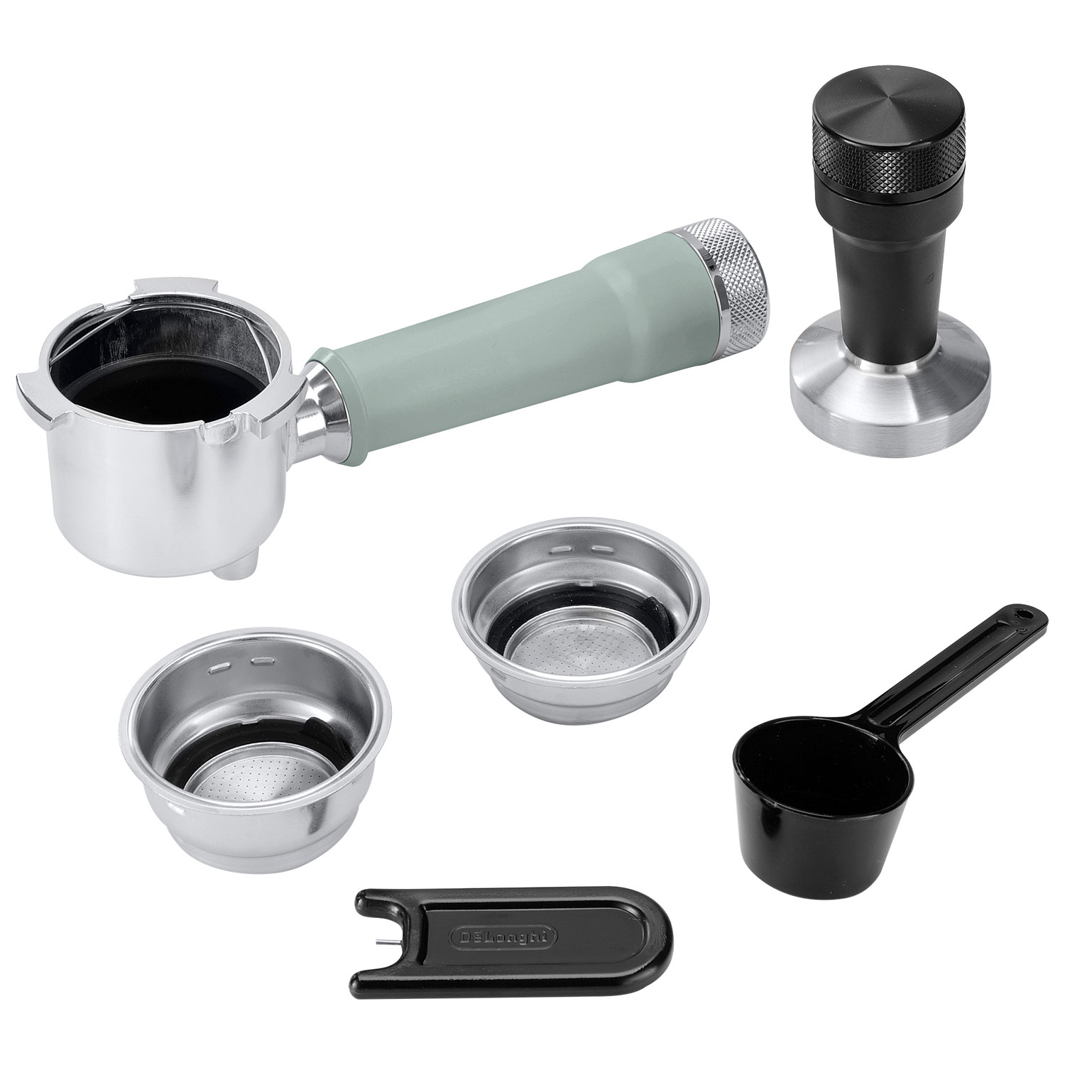 De'Longhi Dedica Duo Manual Espresso Machine - Green