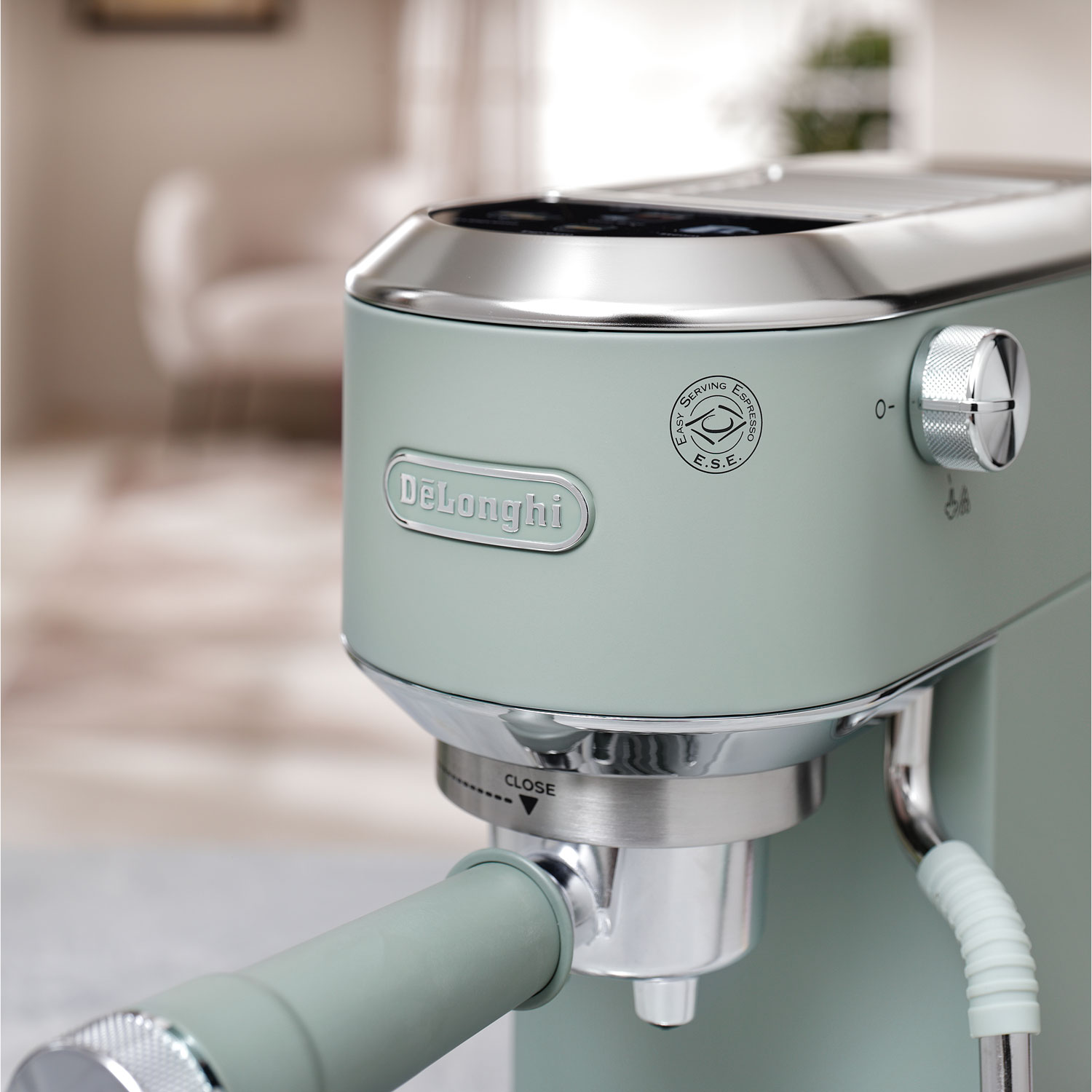 De'Longhi Dedica Duo Manual Espresso Machine - Green