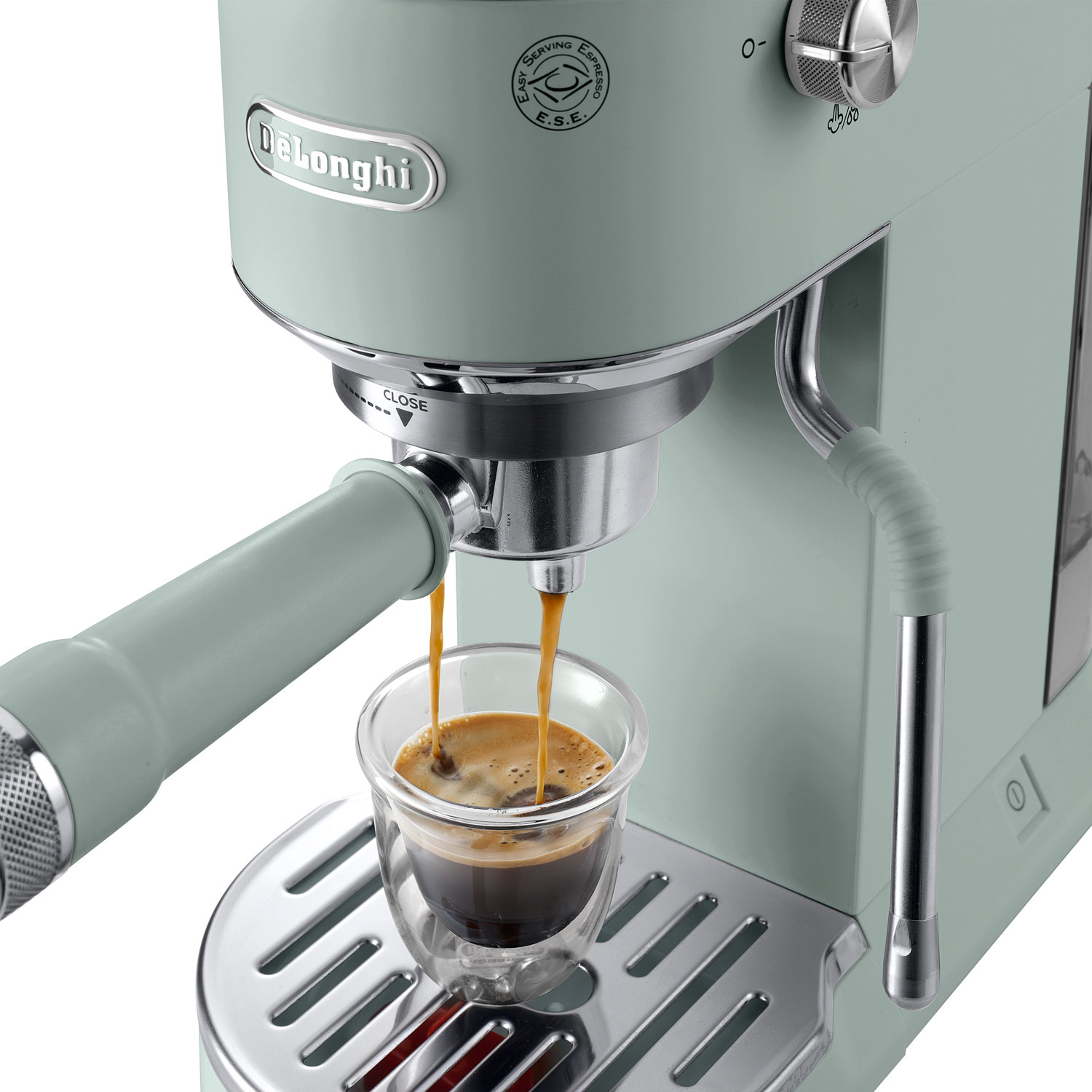 De'Longhi Dedica Duo Manual Espresso Machine - Green