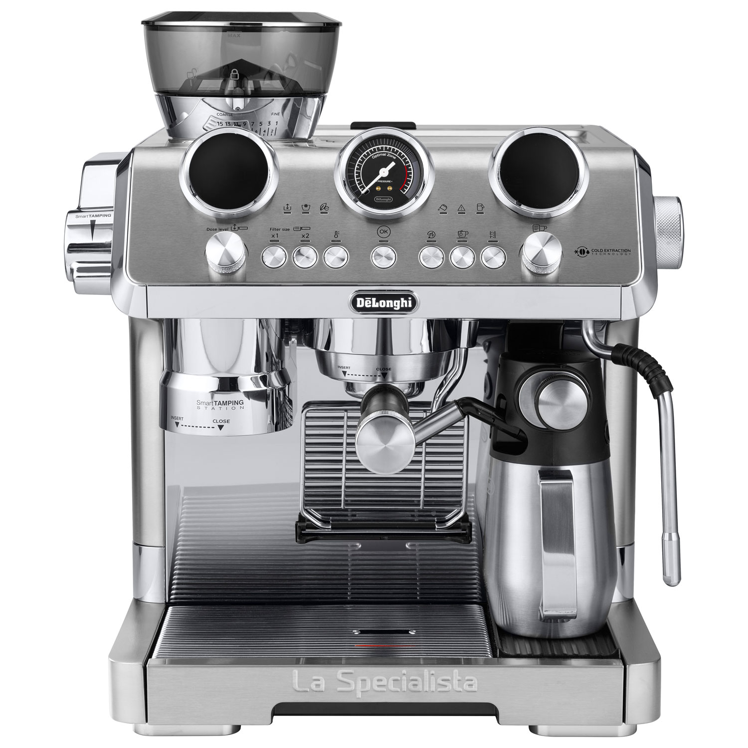 De'Longhi La Specialista Semi Automatic Espresso Machine - Stainless Steel