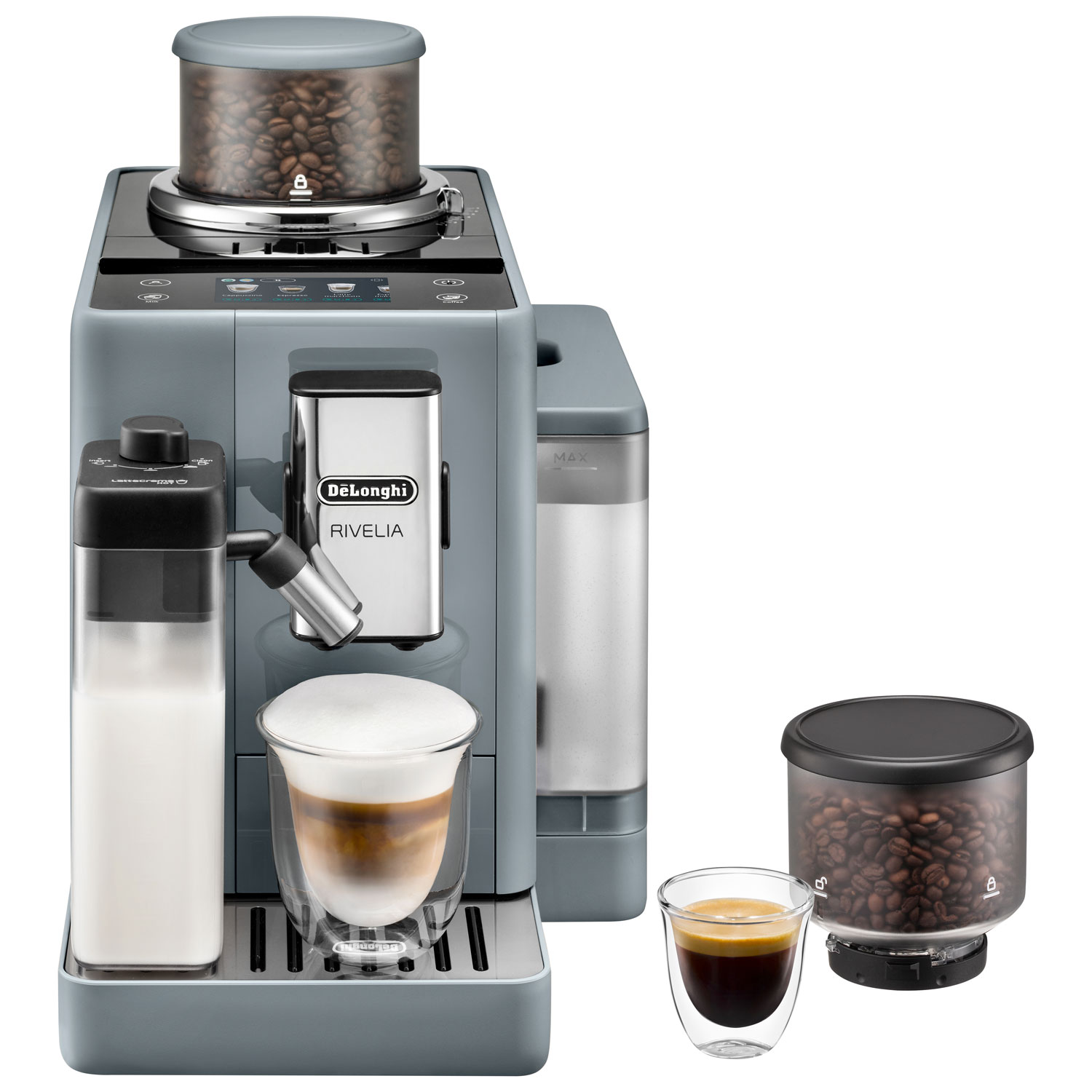 De'Longhi Rivelia Automatic Espresso Machine - Grey