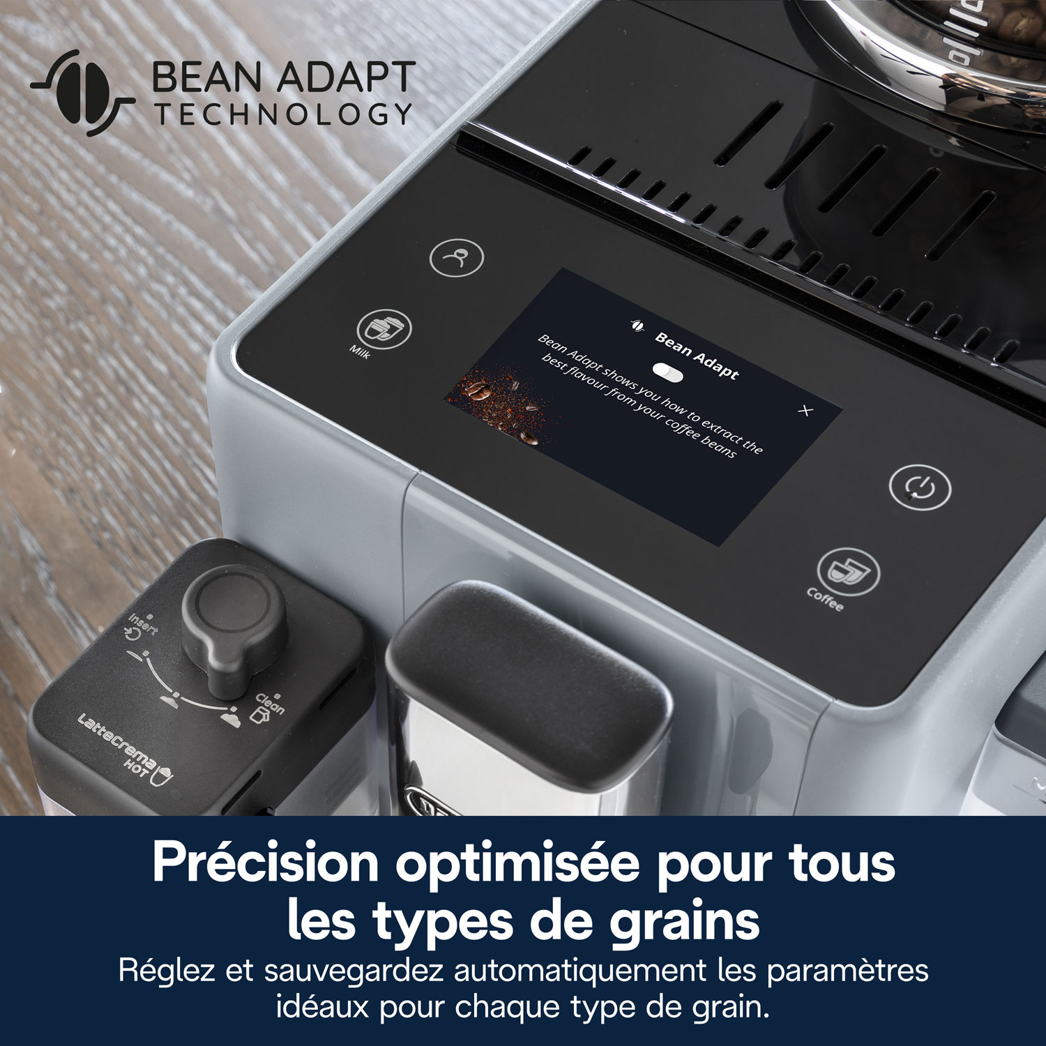 De'Longhi Rivelia Automatic Espresso Machine - Grey