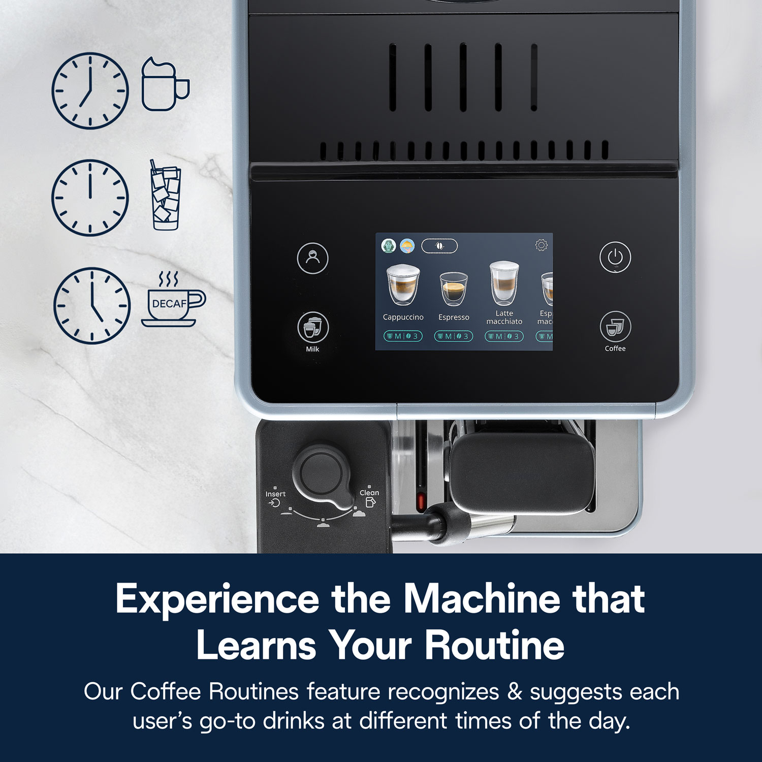 De'Longhi Rivelia Automatic Espresso Machine - Grey