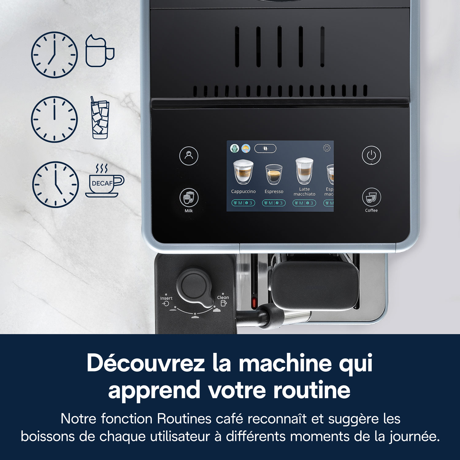 De'Longhi Rivelia Automatic Espresso Machine - Grey