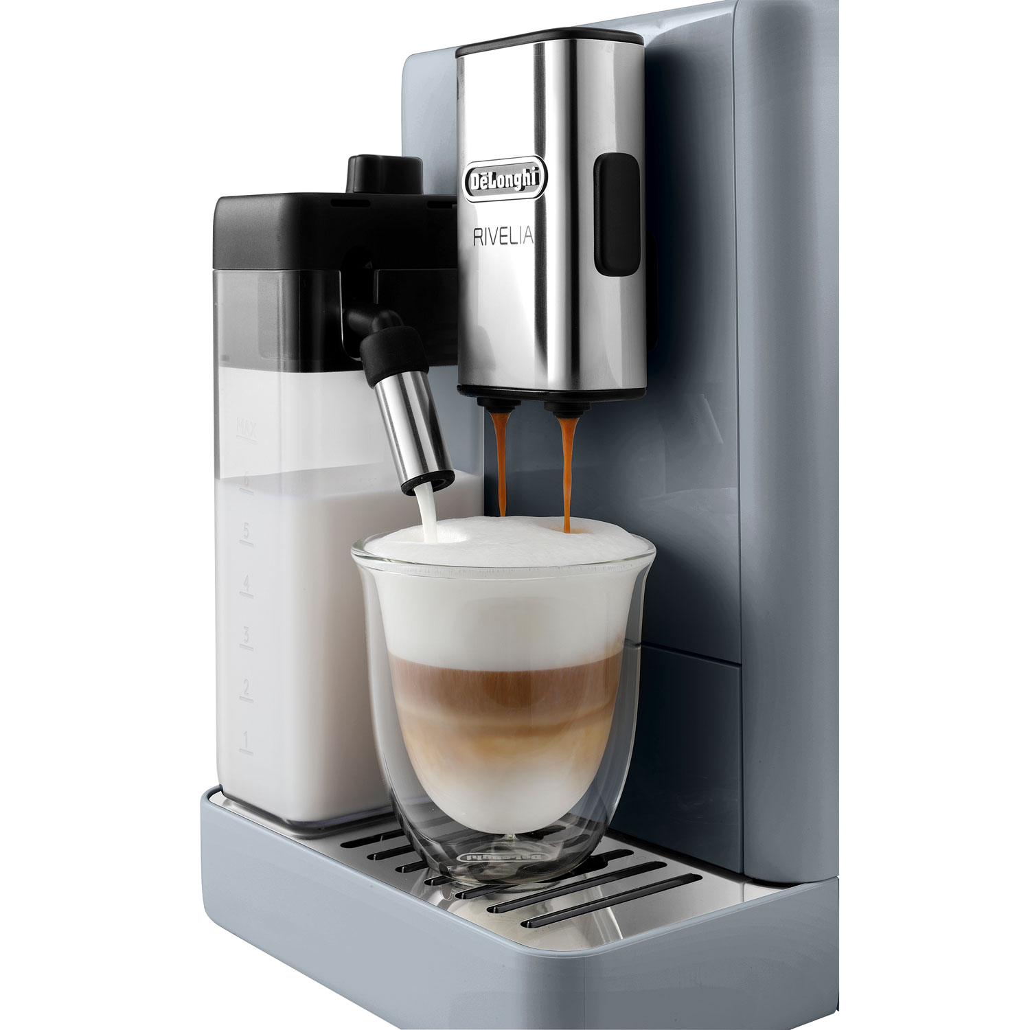 De'Longhi Rivelia Automatic Espresso Machine - Grey