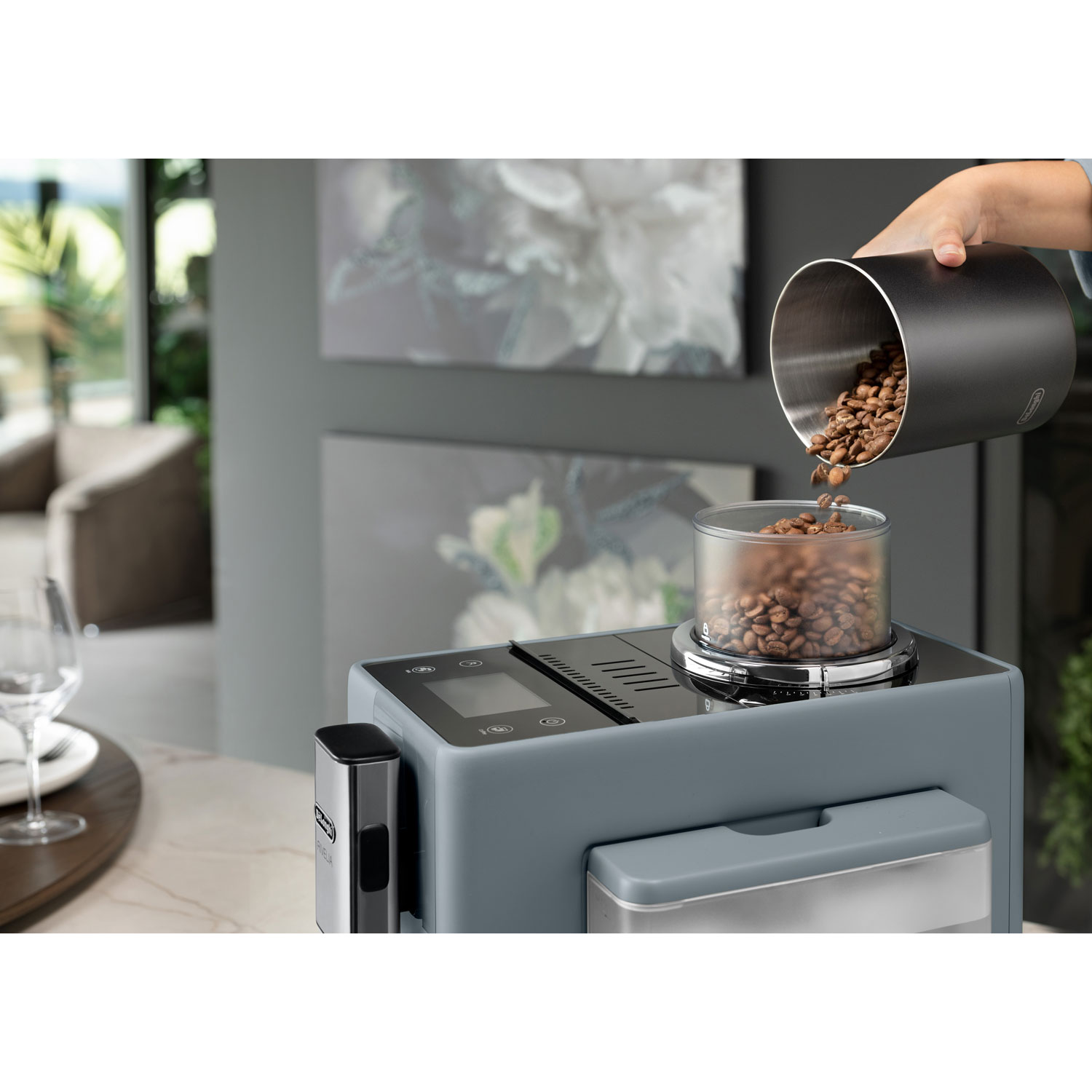 De'Longhi Rivelia Automatic Espresso Machine - Grey
