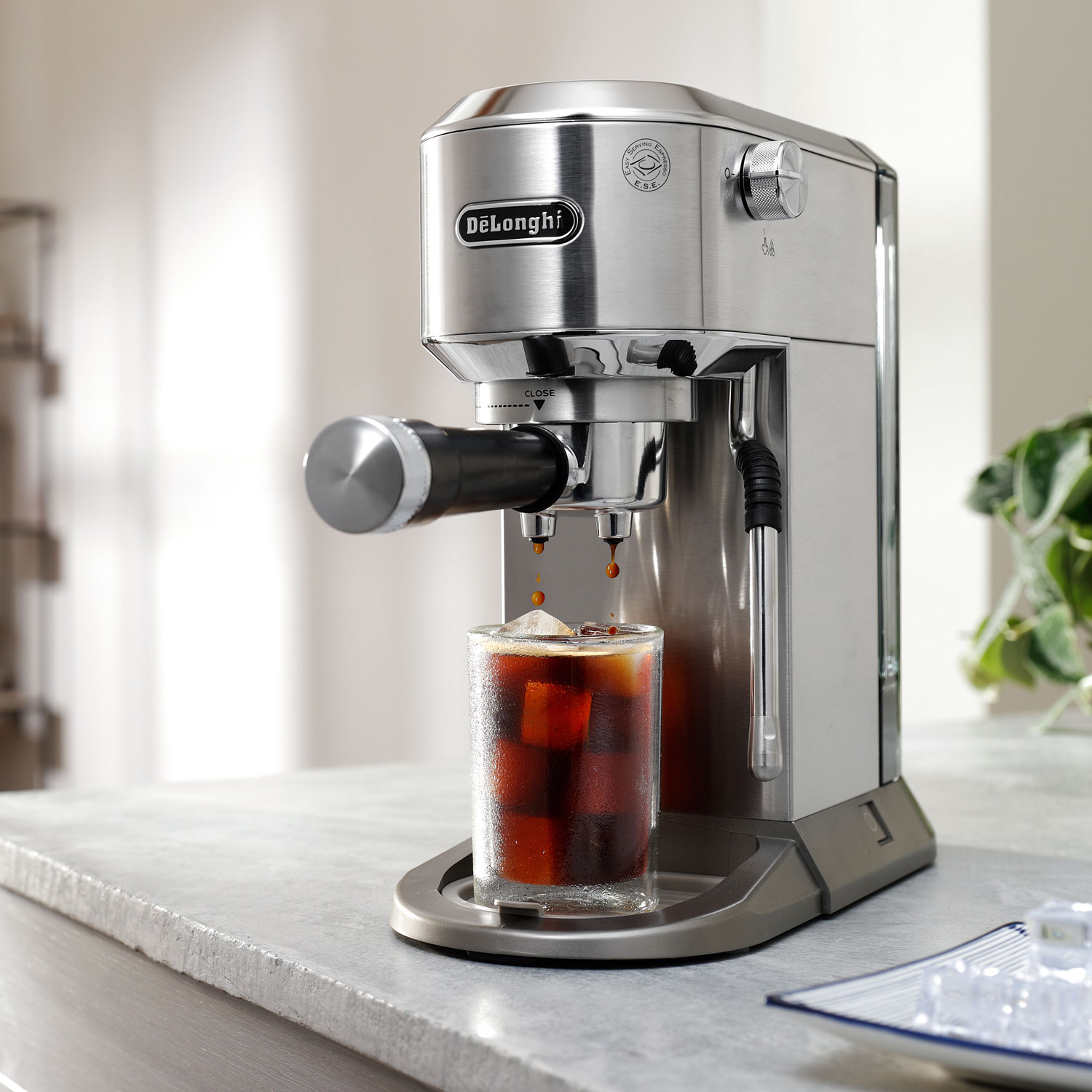 De'Longhi Dedica Duo Manual Espresso Machine - Stainless Steel