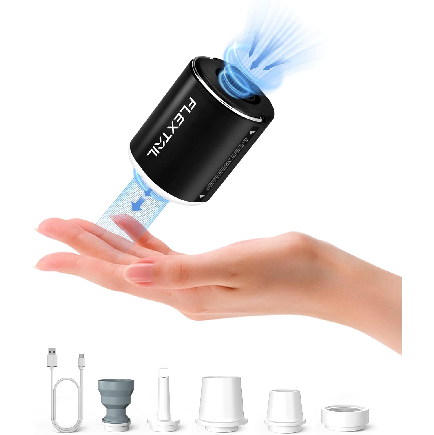 Pompe d'extérieur 3-en-1 Ultimate 2X de Tiny Pump avec lampe de camping