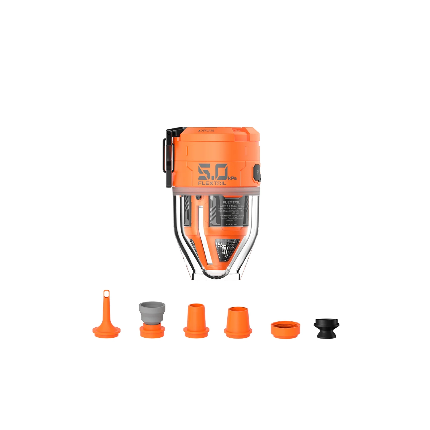 MAX PUMP 3 - High Speed 2-in-1 Rechargeable Air Pump