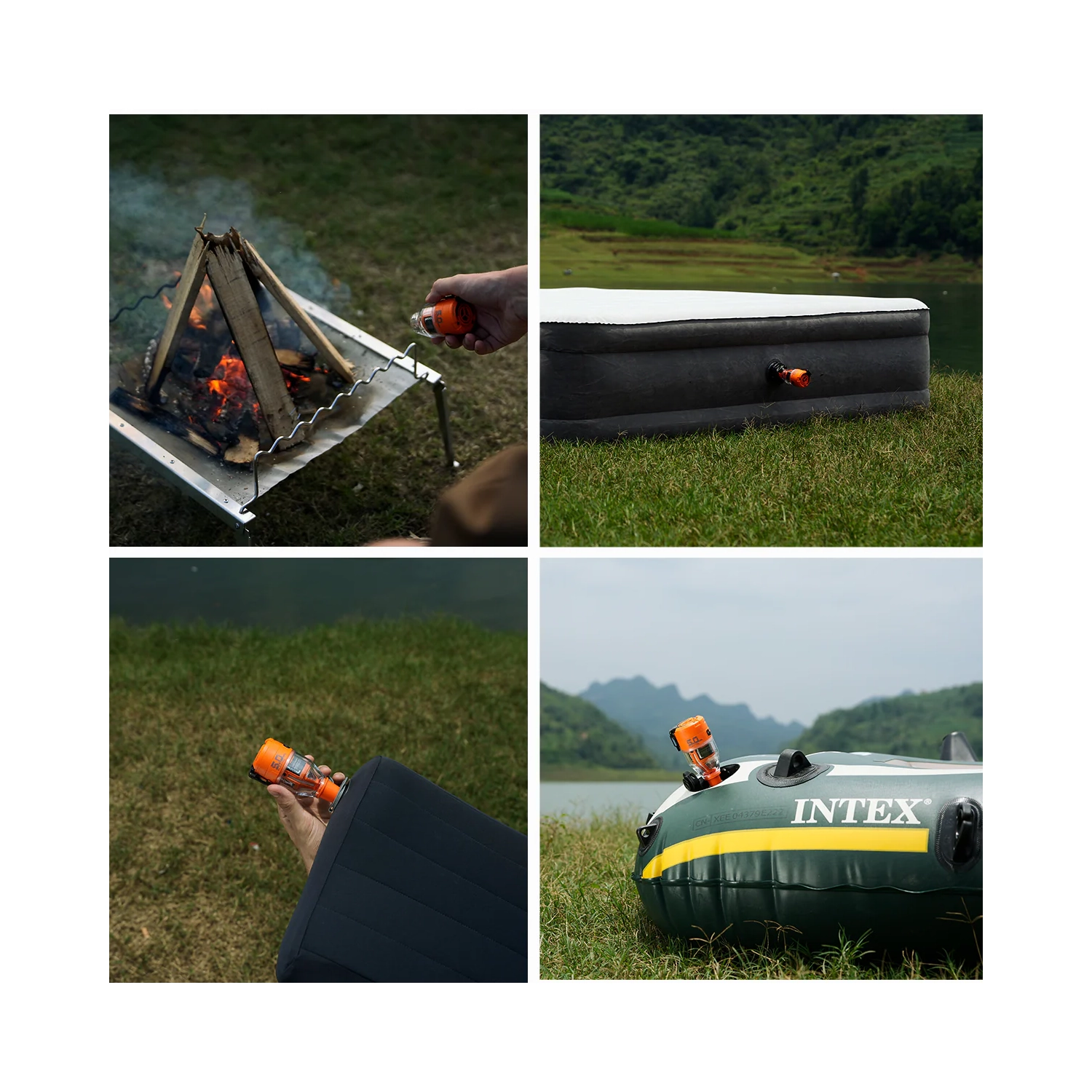 MAX PUMP 3 - High Speed 2-in-1 Rechargeable Air Pump