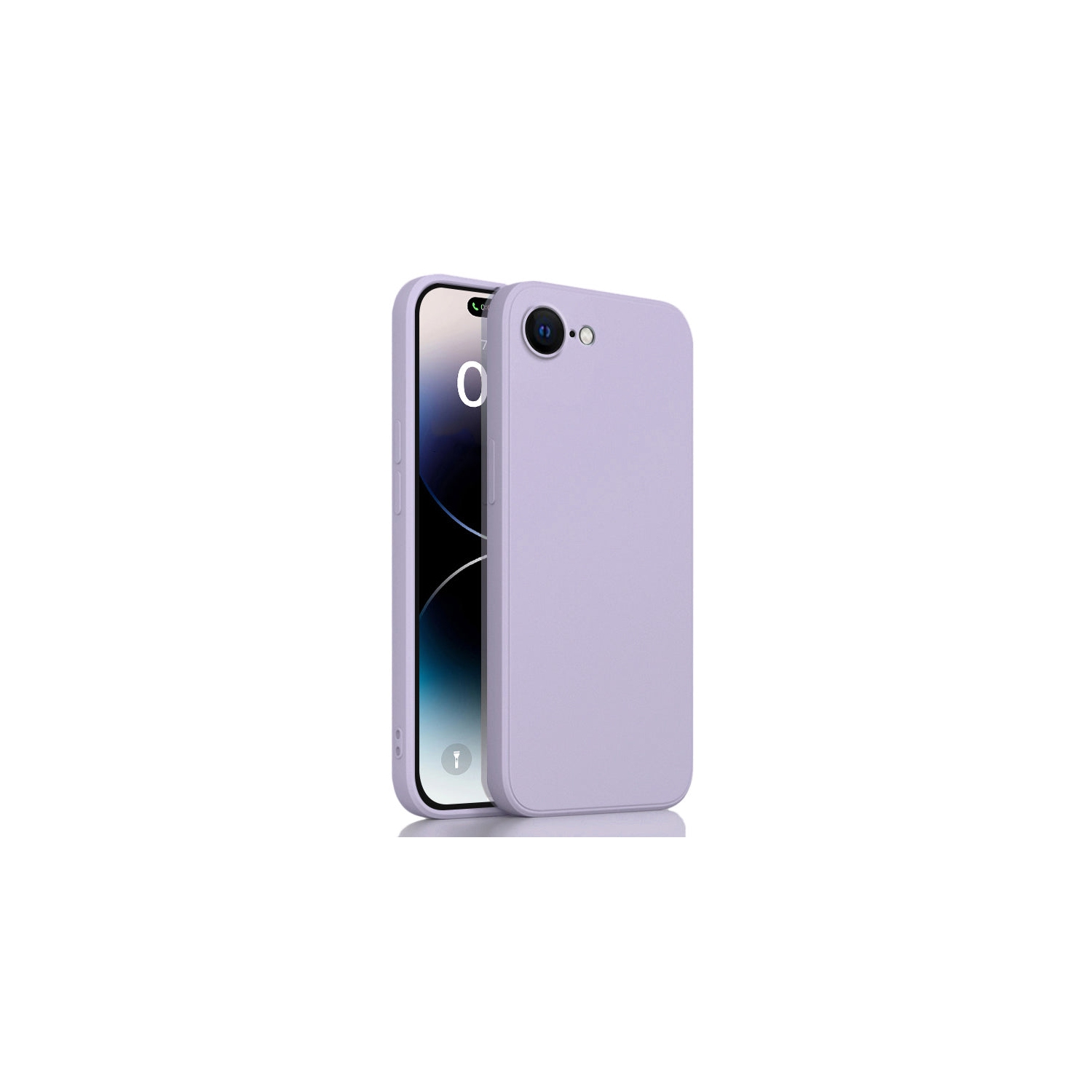 Étui souple violet pastel mat de PANDACO pour iPhone 16e