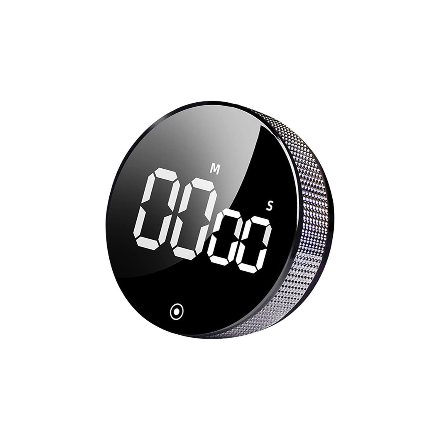 Minuterie rotative électronique Réveil-matin rond magnétique LED Minuterie multifonction Gestionnaire du temps des étudiants