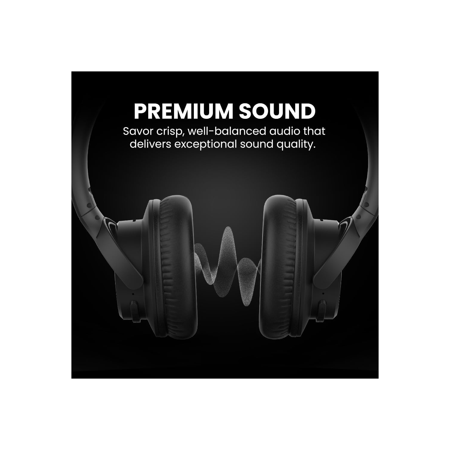 Avantree Ensemble - Wireless TV Headphones Compatible with TVs - Comfortable Headset for Seniors with Charging Dock & Transmitter -