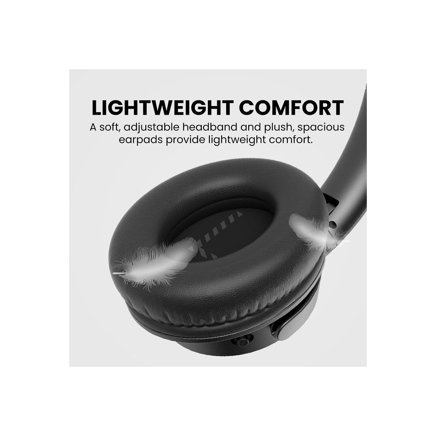 Avantree Ensemble - Wireless TV Headphones Compatible with TVs - Comfortable Headset for Seniors with Charging Dock & Transmitter -