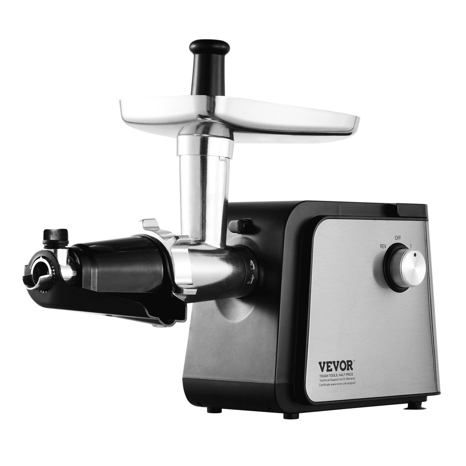 Passoire à tomates électrique VEVOR, machine à sauce tomate 500&nbsp;W, passoire et machine à sauce 4,9 LB/min, moulin à aliments à moteur en cuivre