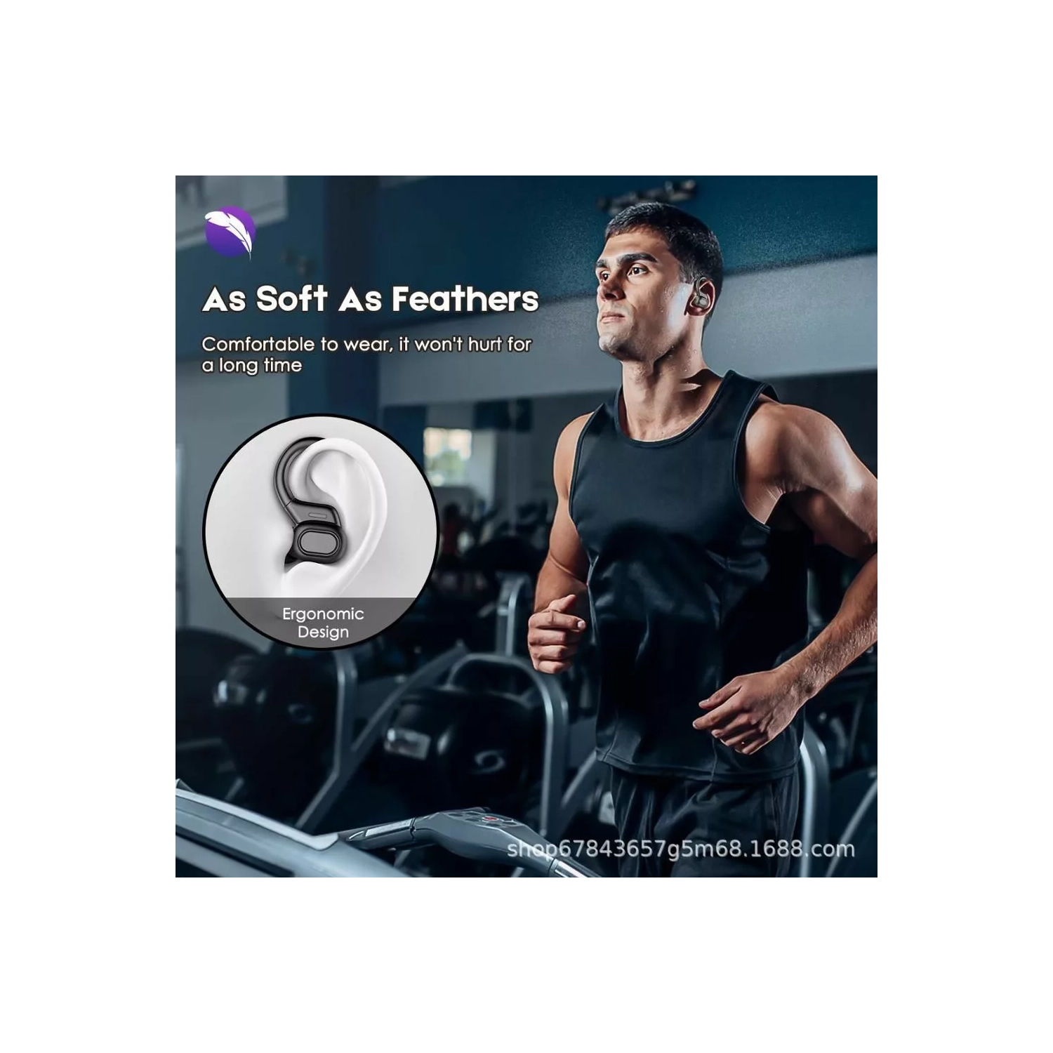 TWS Wireless Headphones Sport Earbuds Touch Control LED Display Music Bluetooth