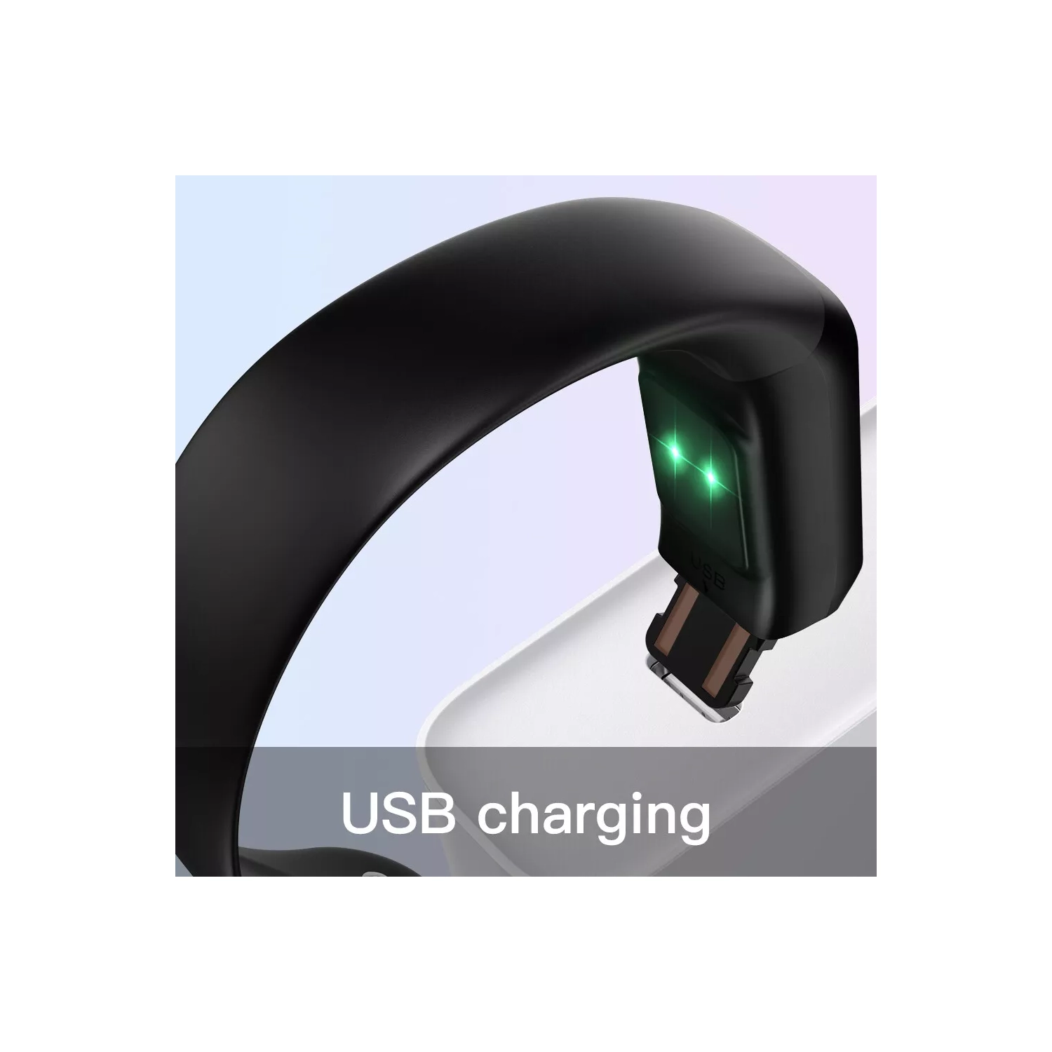 Smart Watch with Black Heart Rate Blood Pressure Fitness Tracker Health Monitor