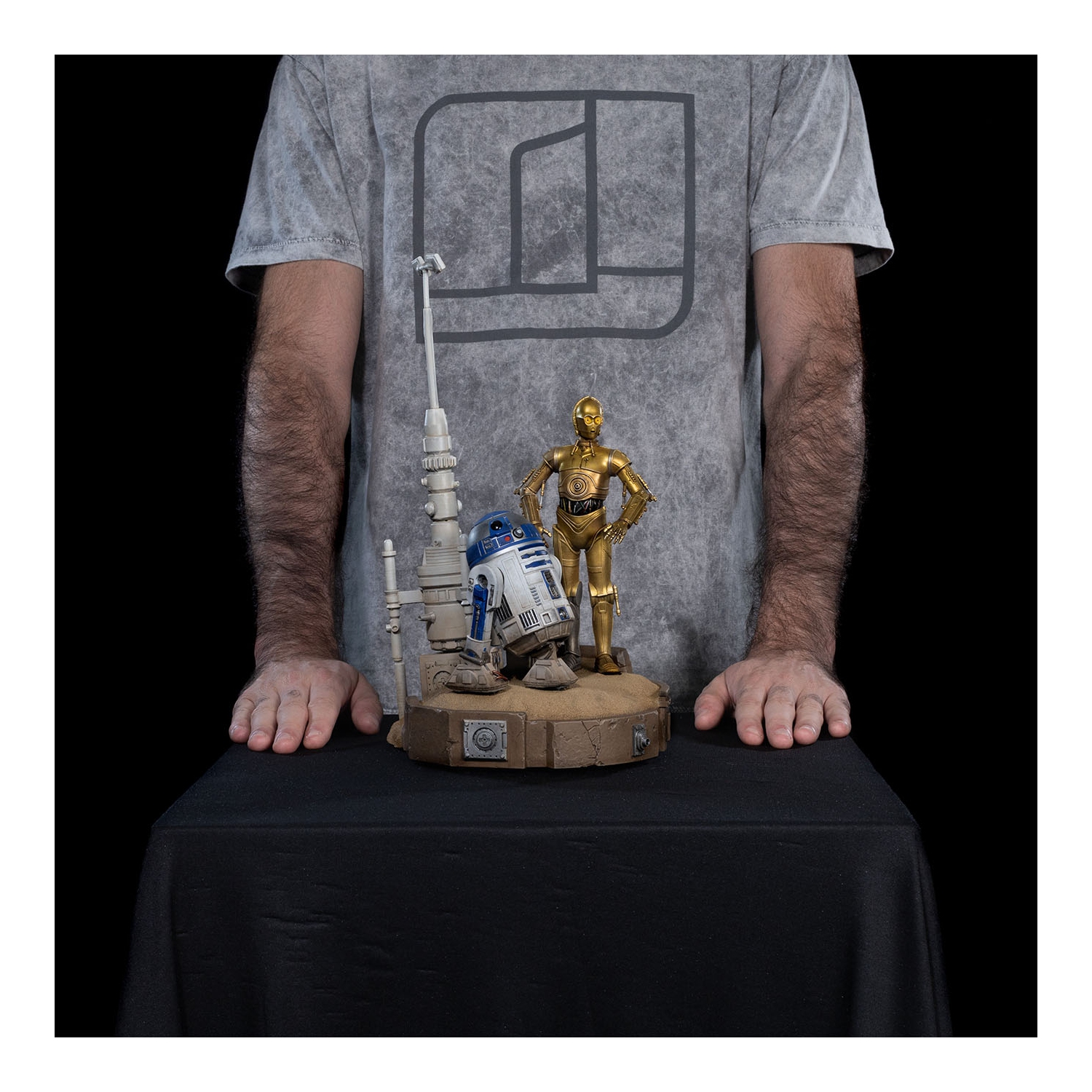 Star Wars - C-3PO and R2-D2 Deluxe - Art Scale 1/10