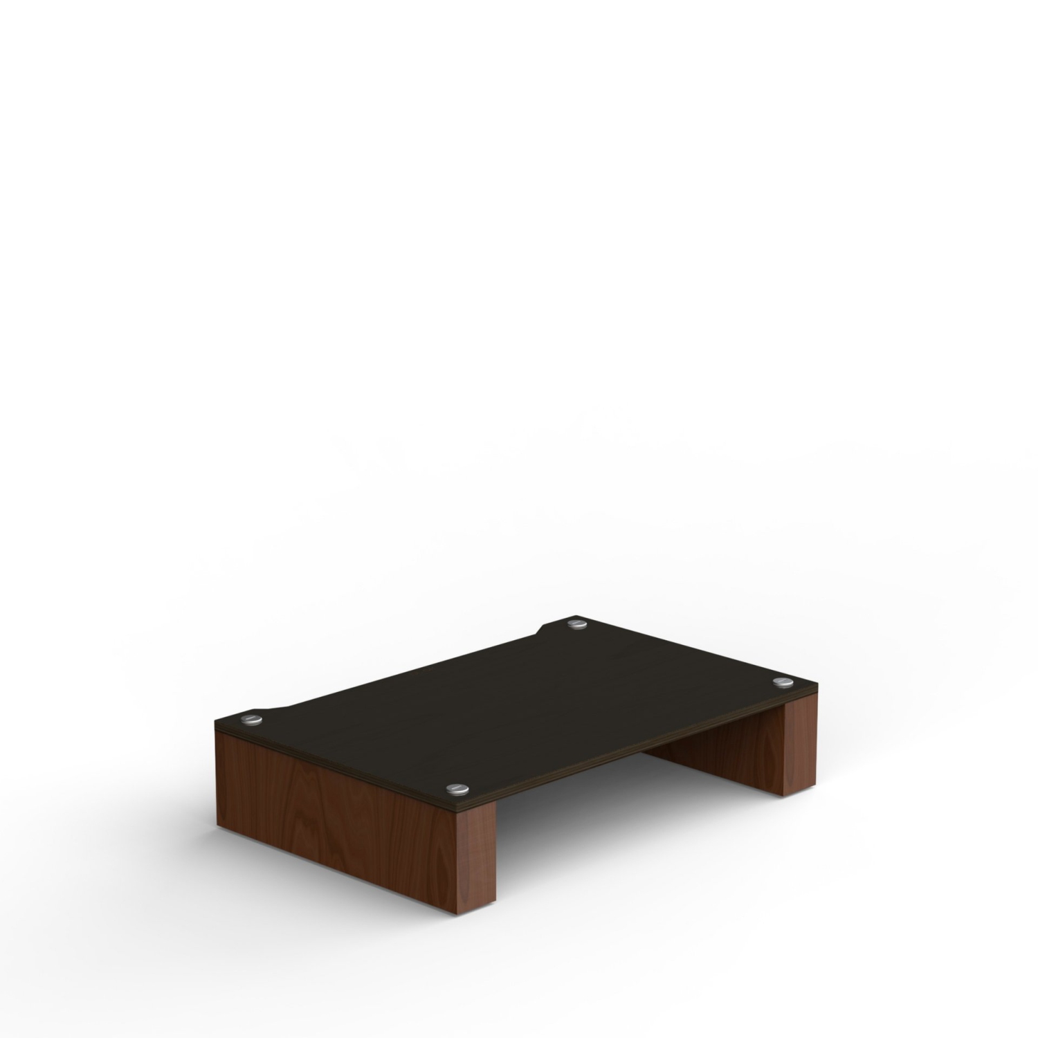 BLOK Stax 2G - 120 Shelf Component - Black Ash/Natural Walnut
