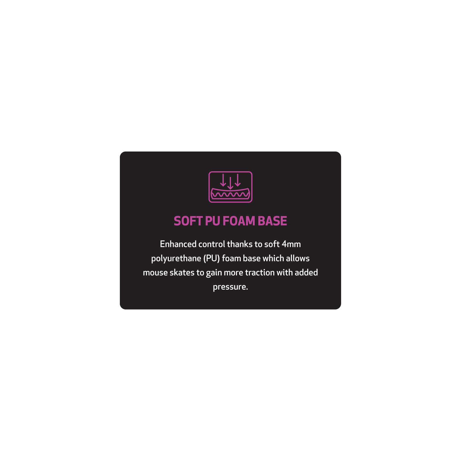 ONEofZERO DART Performance Mouse Pad Hybrid Control and Speed Medium Size 43cm x 49cm (W), Grey