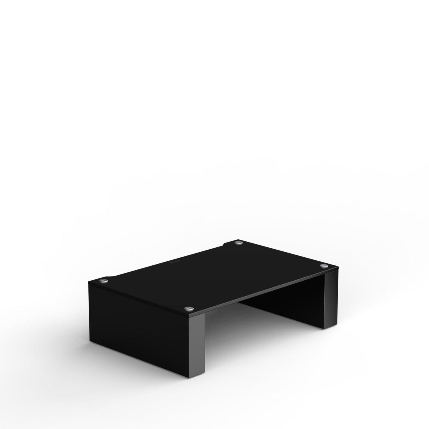 BLOK Stax 2G - 170 Shelf Component - High Gloss Black/Black Glass