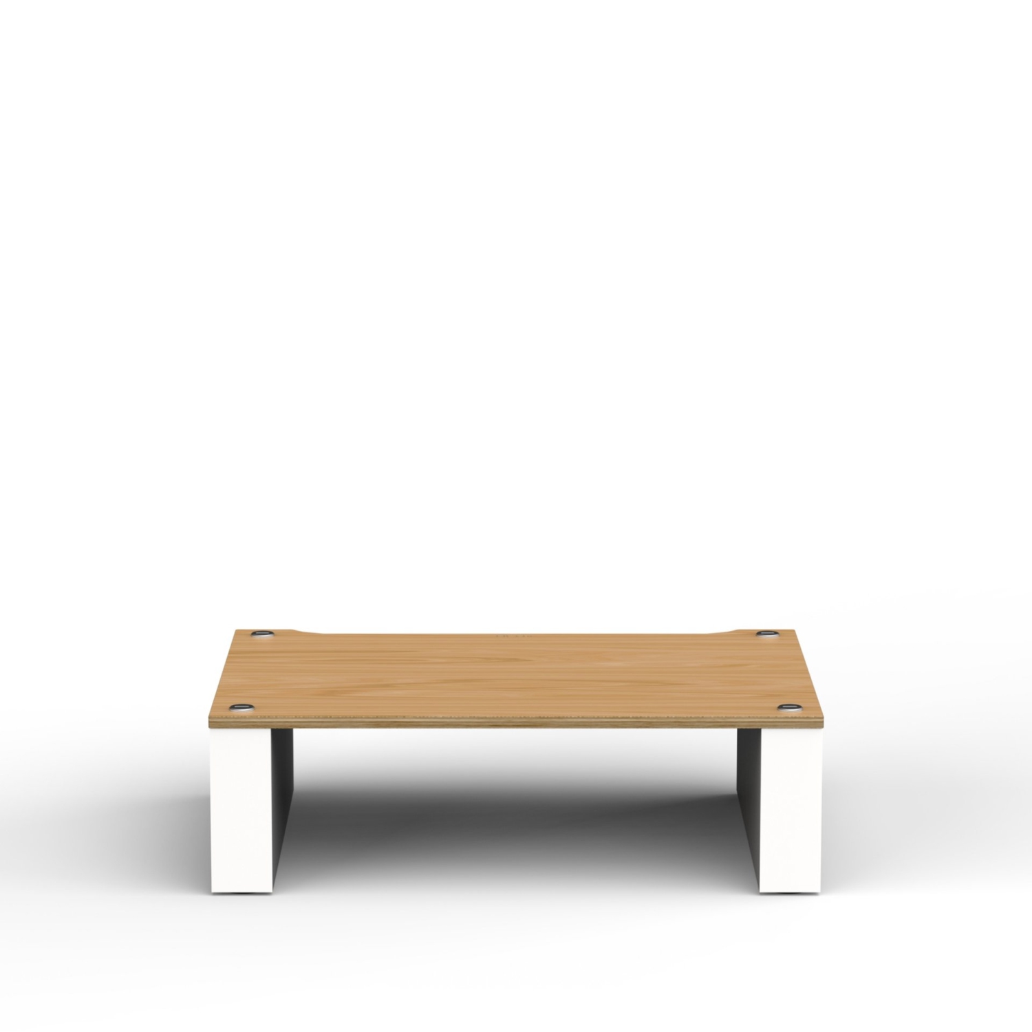 Stax 2G de BLOK - 170 tablettes - Blanc satiné/Frêne naturel