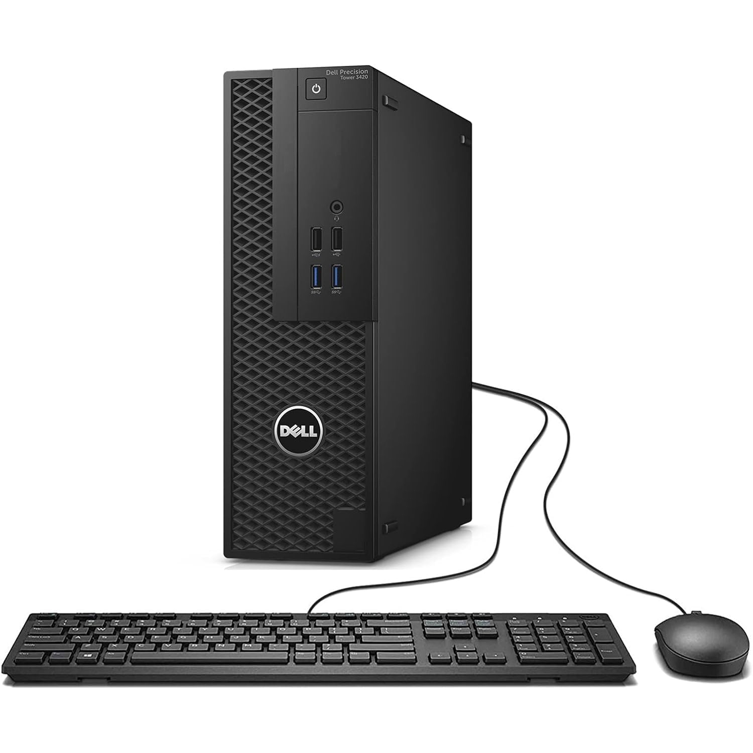 Refurbished Dell Precision Tower 3420 , SFF , NVIDIA QUADRO P600, i7-6700, 32GB, 1TB + 256GB, 2 Years Warranty, 101273-21484