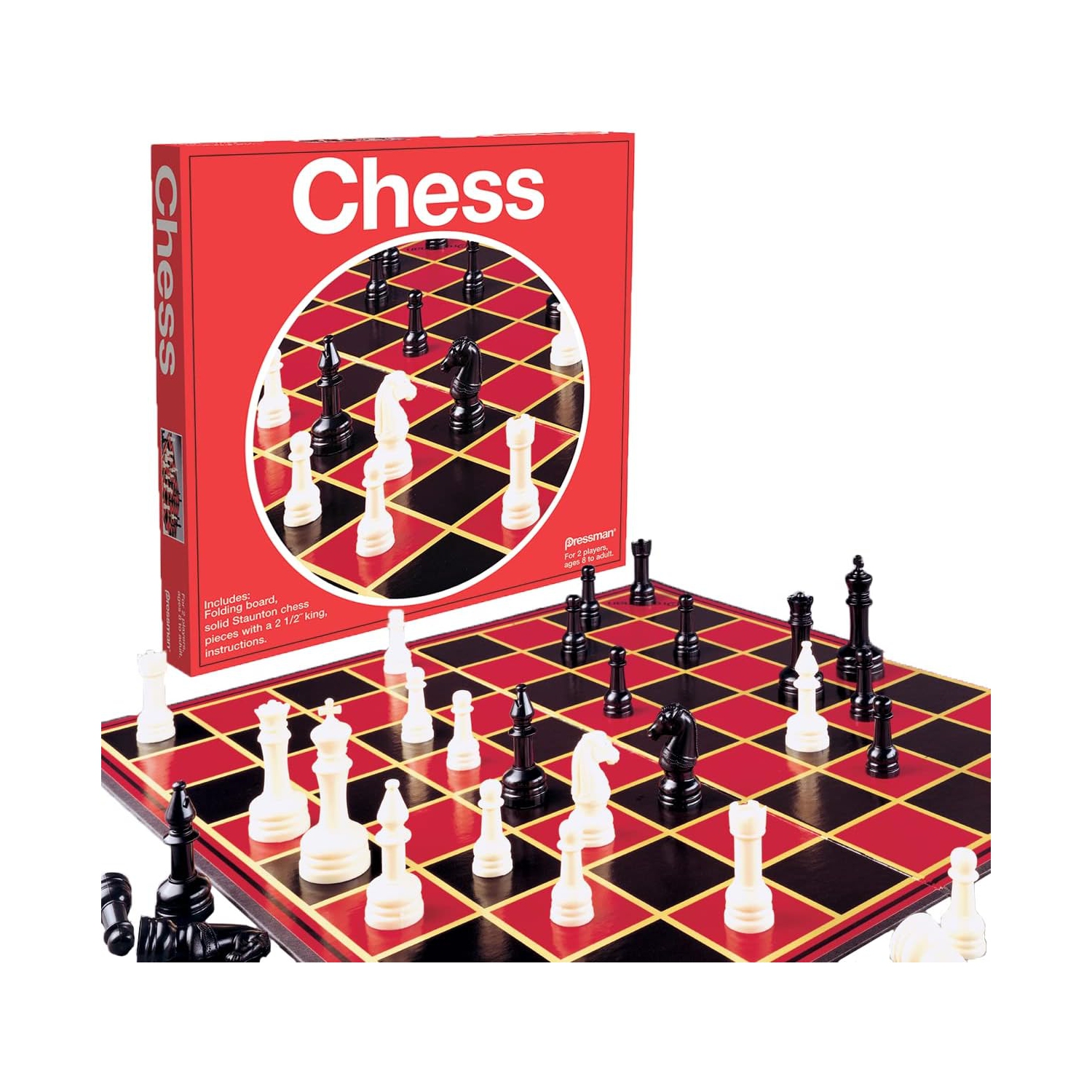 Pressman Toys Snakes & Ladders Game, Chess