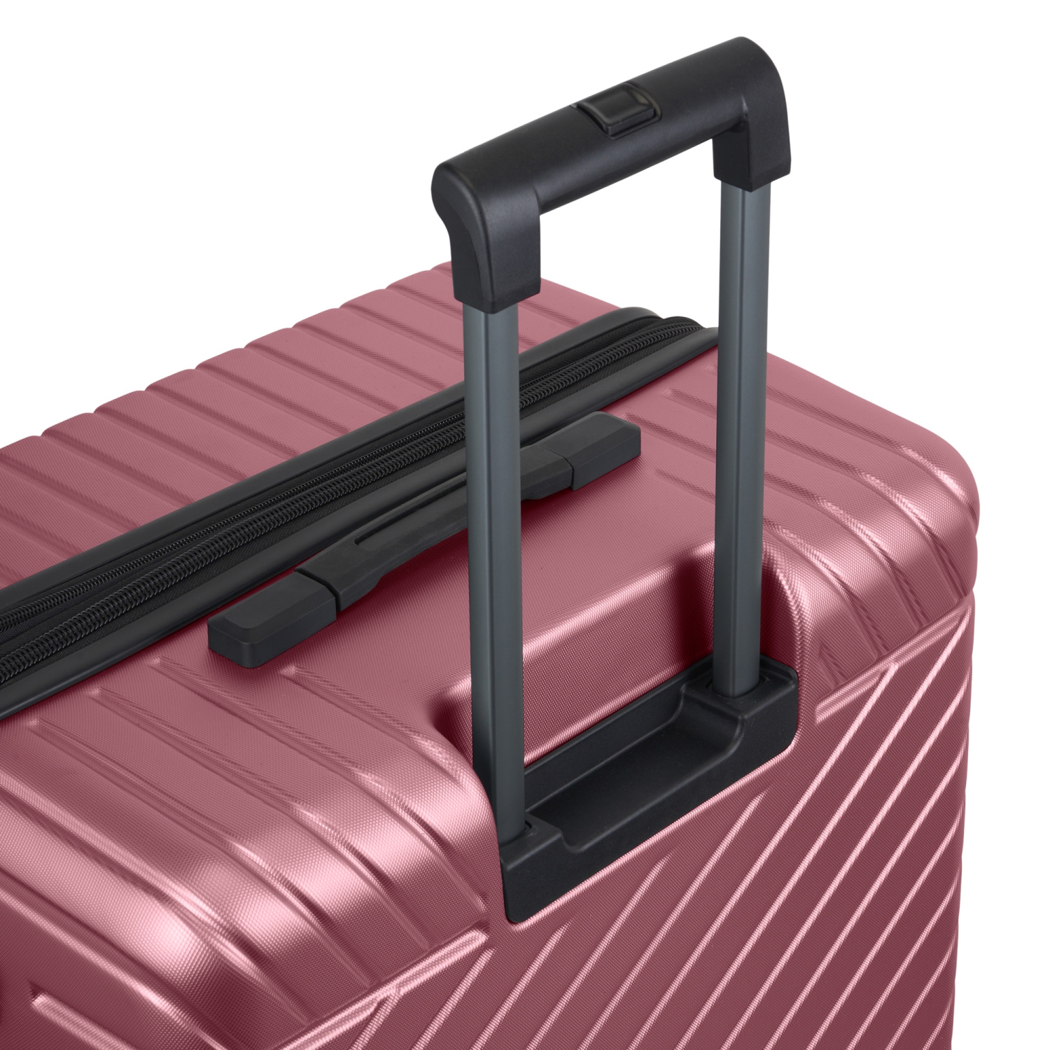 Bugatti - Oslo 3 Piece Hardside Luggage Set with Expansion - Pink