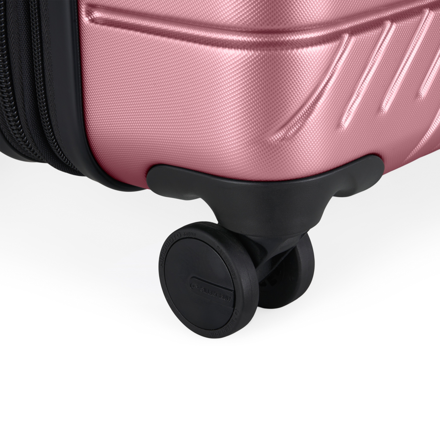 Bugatti - Oslo 3 Piece Hardside Luggage Set with Expansion - Pink