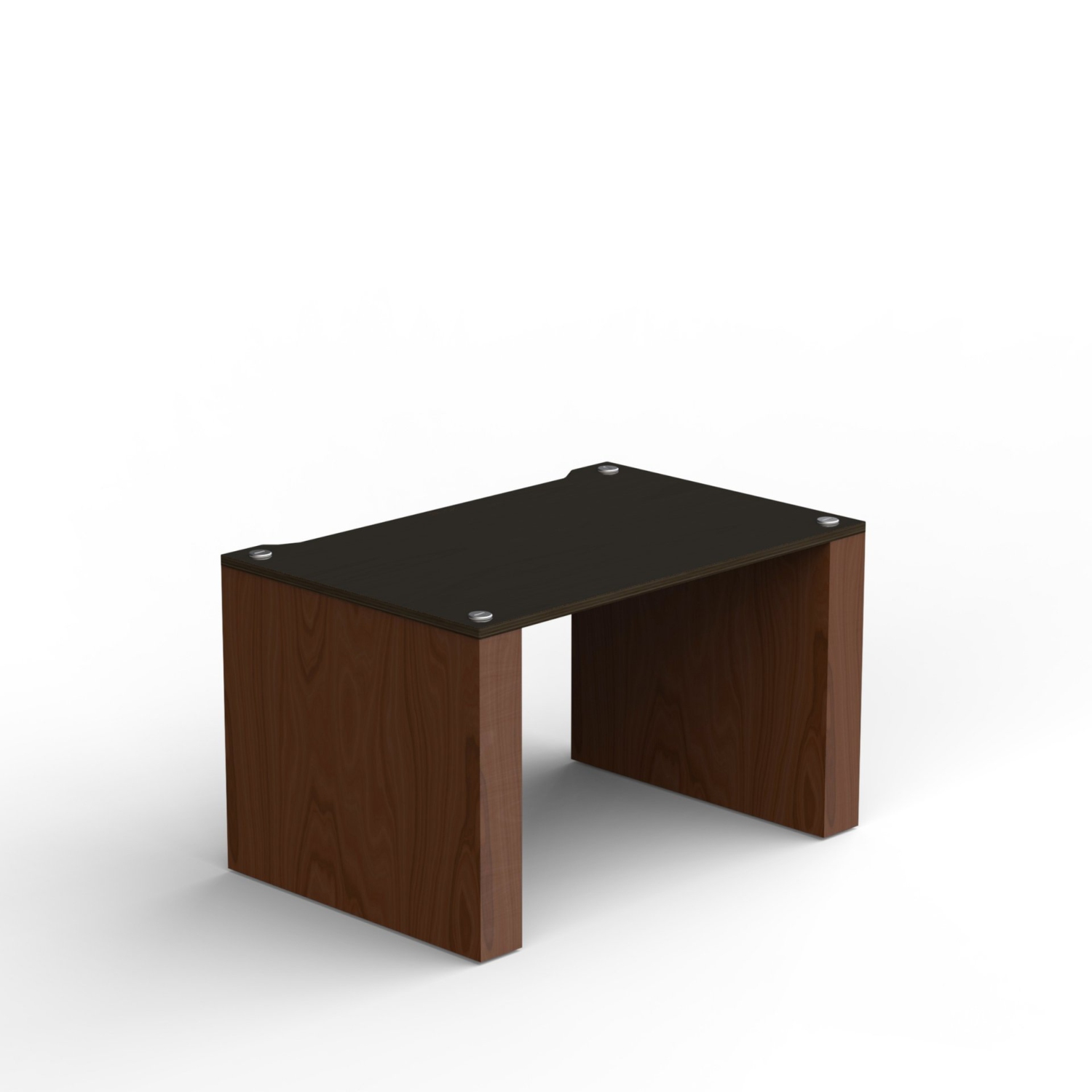 BLOK Stax 2G - LP Shelf Component - Natural Walnut/Black Ash