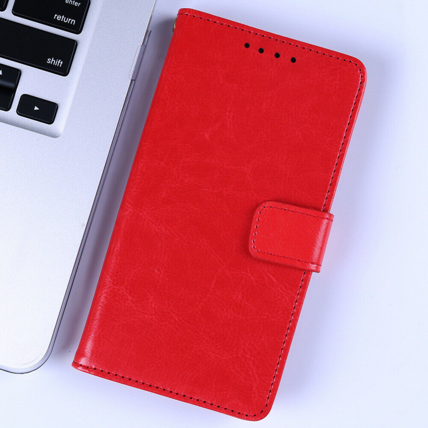BIG DEAL - CaseMe Wallet Case Anti-Fall Retro Handmade Leather Magnetic Flip case Card Slot for iPhone 14