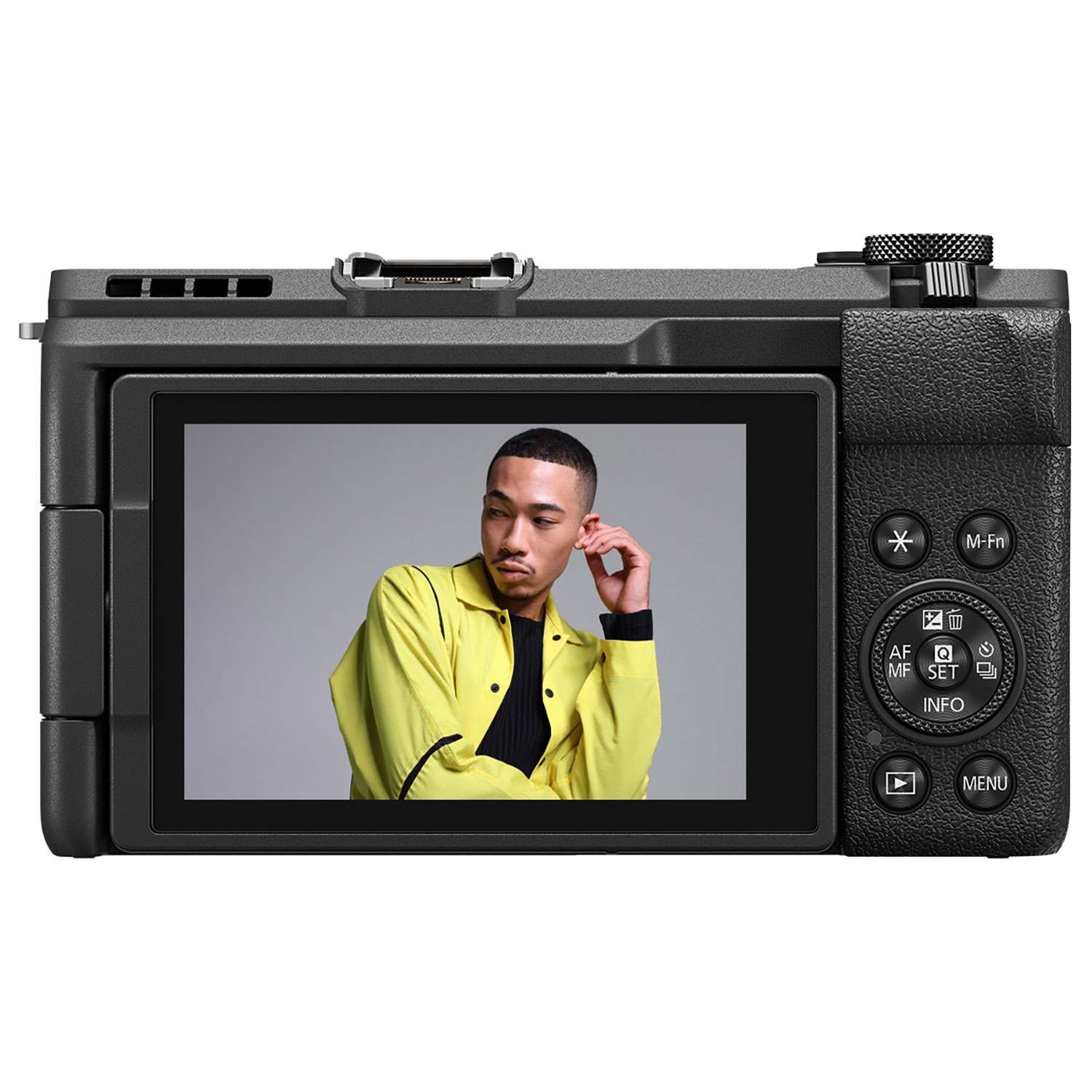 Canon PowerShot V1 Wi-Fi 22.3MP 3.1x Optical Zoom Digital Camera - Black