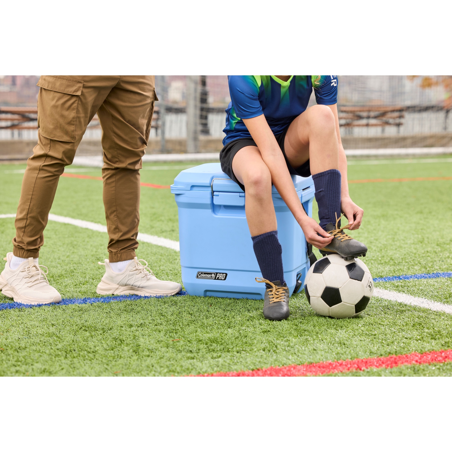 Coleman - Pro Cooler 25QT - Blue Sky