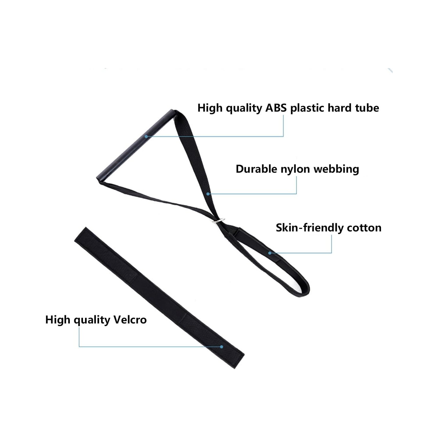 Type Y Mise à jour de la traction cervicale du tube de fer, de l'étirement et de la décompression Courroie d'entretoise de protection du cou