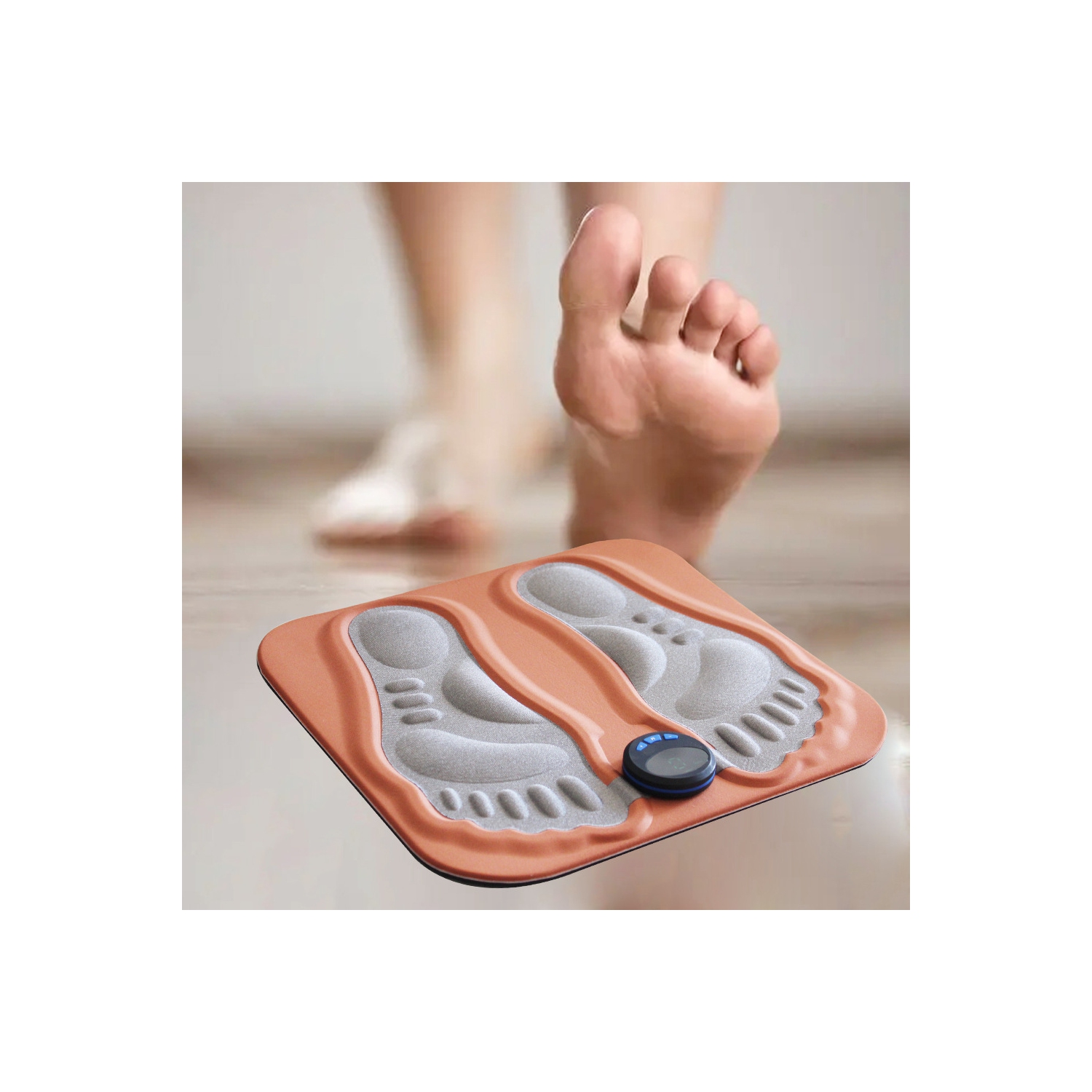 3D Foot Massage Pad, Micro-Current Pulse Foot Massager, Automatic Foot Massage Machine