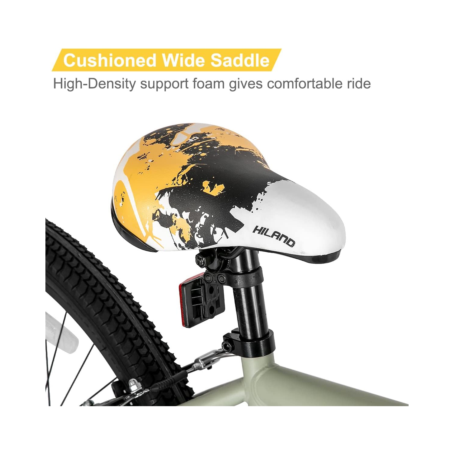 Hiland Redeem 2,0+ 24&nbsp;po BMX pour adolescents et adultes, débutant à avancé avec 2 chevilles, gris