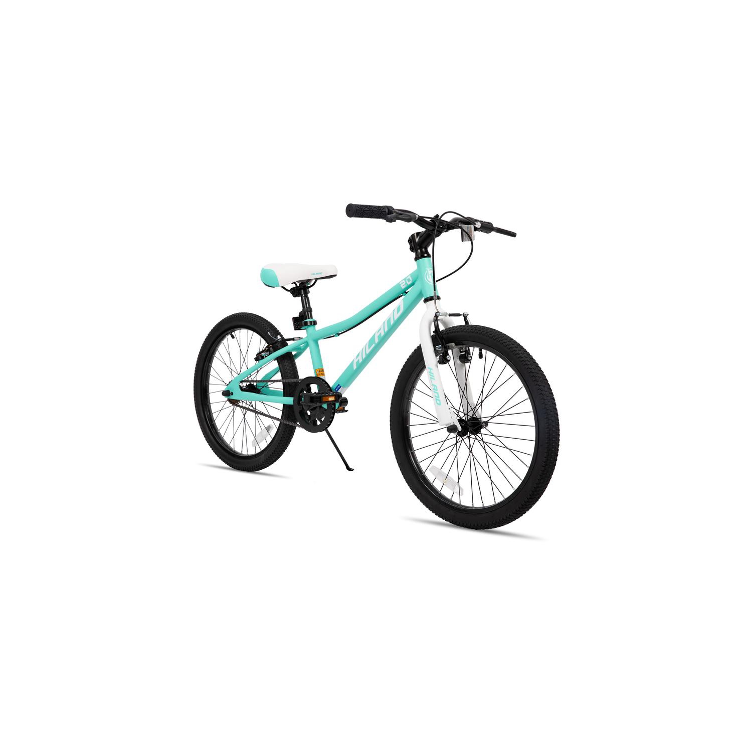 Vélo de montagne pour enfants de 20&nbsp;po Hiland Climber pour enfants de 7-10 à 7 ans, vélo pour garçons, vert menthe